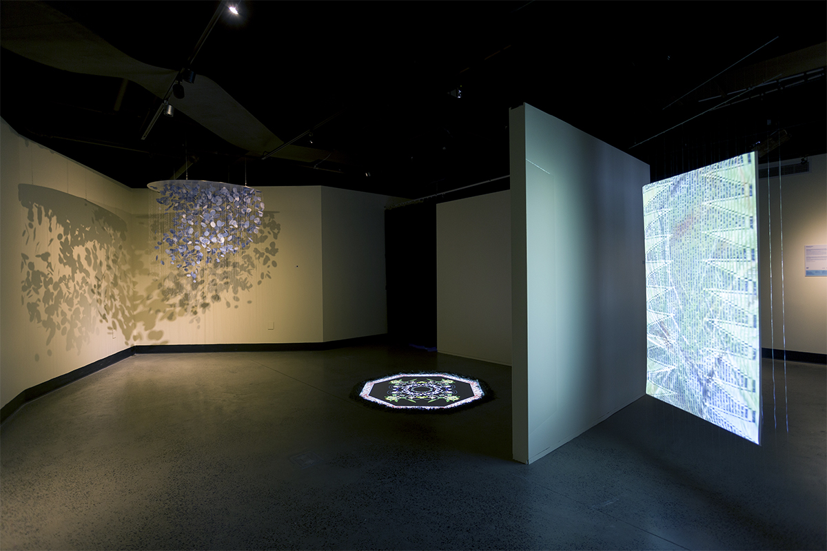 Hannah Claus, animations (vue d’exposition), 2019 Photographe: Charles Frédérique Ouellet