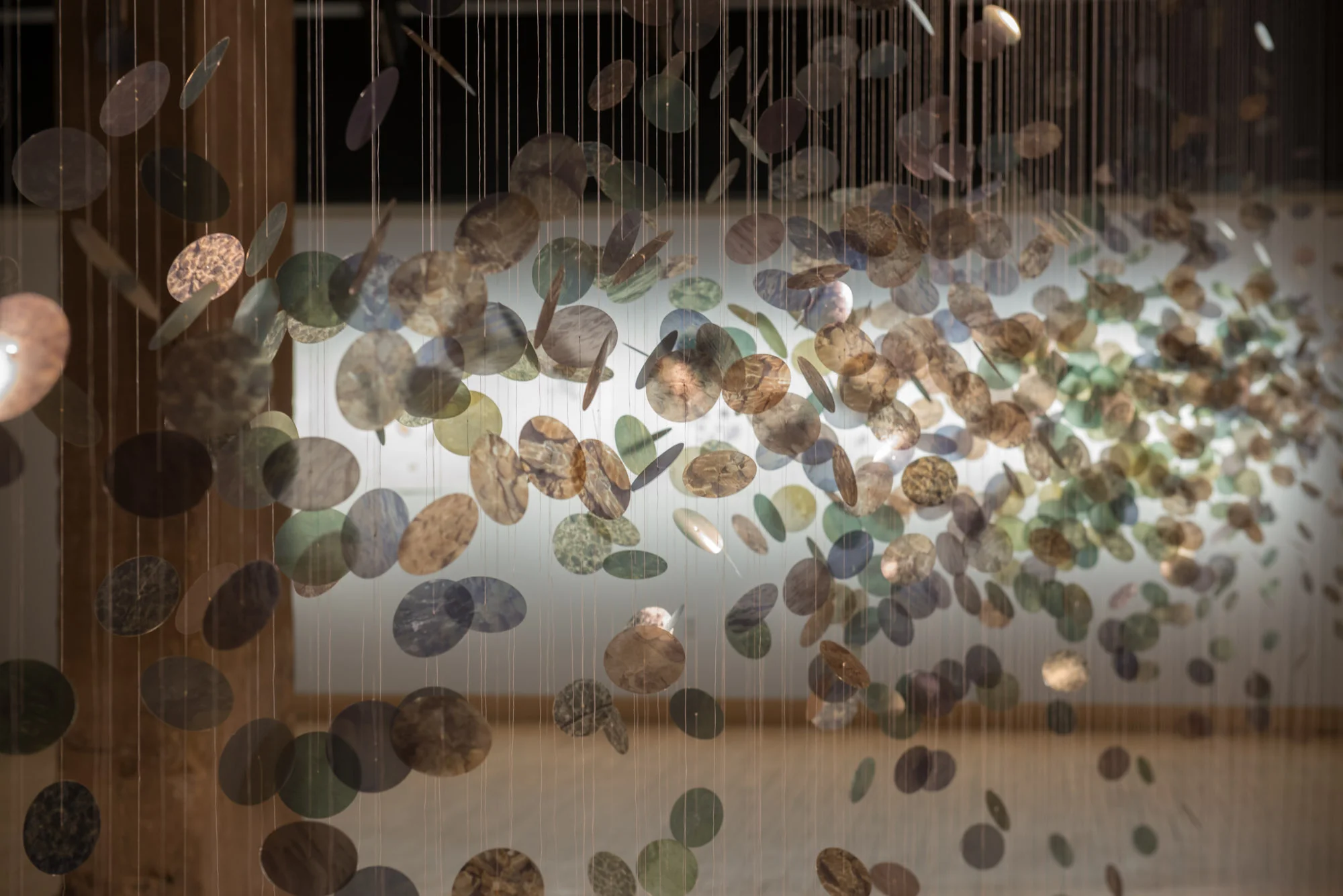 water song, Hannah Claus, 2014. (Exhibition image at Centre MAI 2018) Photographer: Paul Litherland