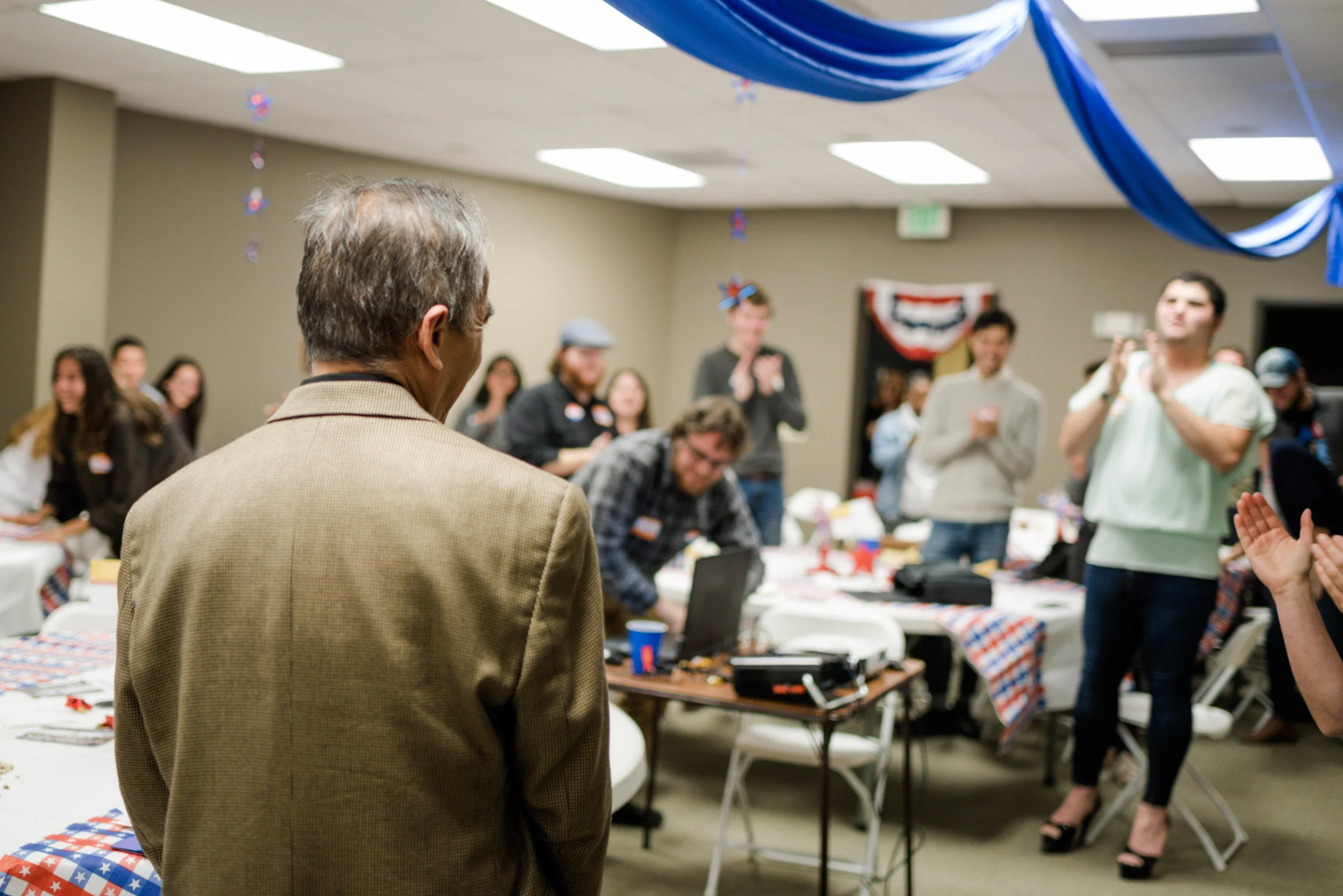 A big round of applause for the leaders of Colorado Immigrants Rights Coalition