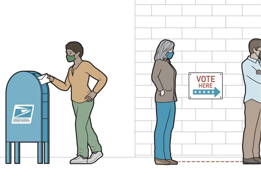 An illustrated guide to voting through the centuries
