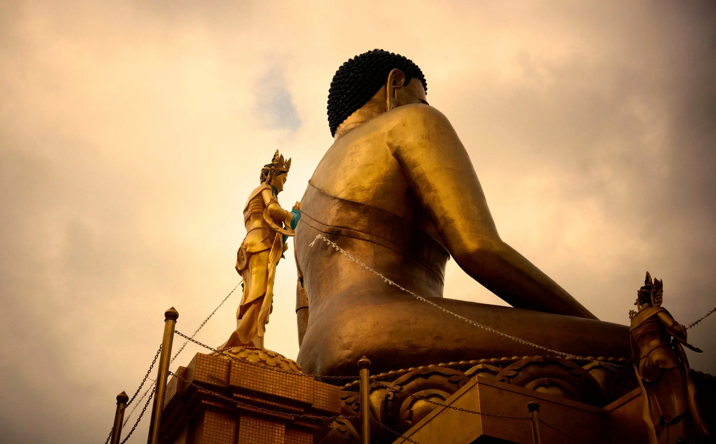 Consolation of the Buddha. Thimphu, Bhutan. 2016