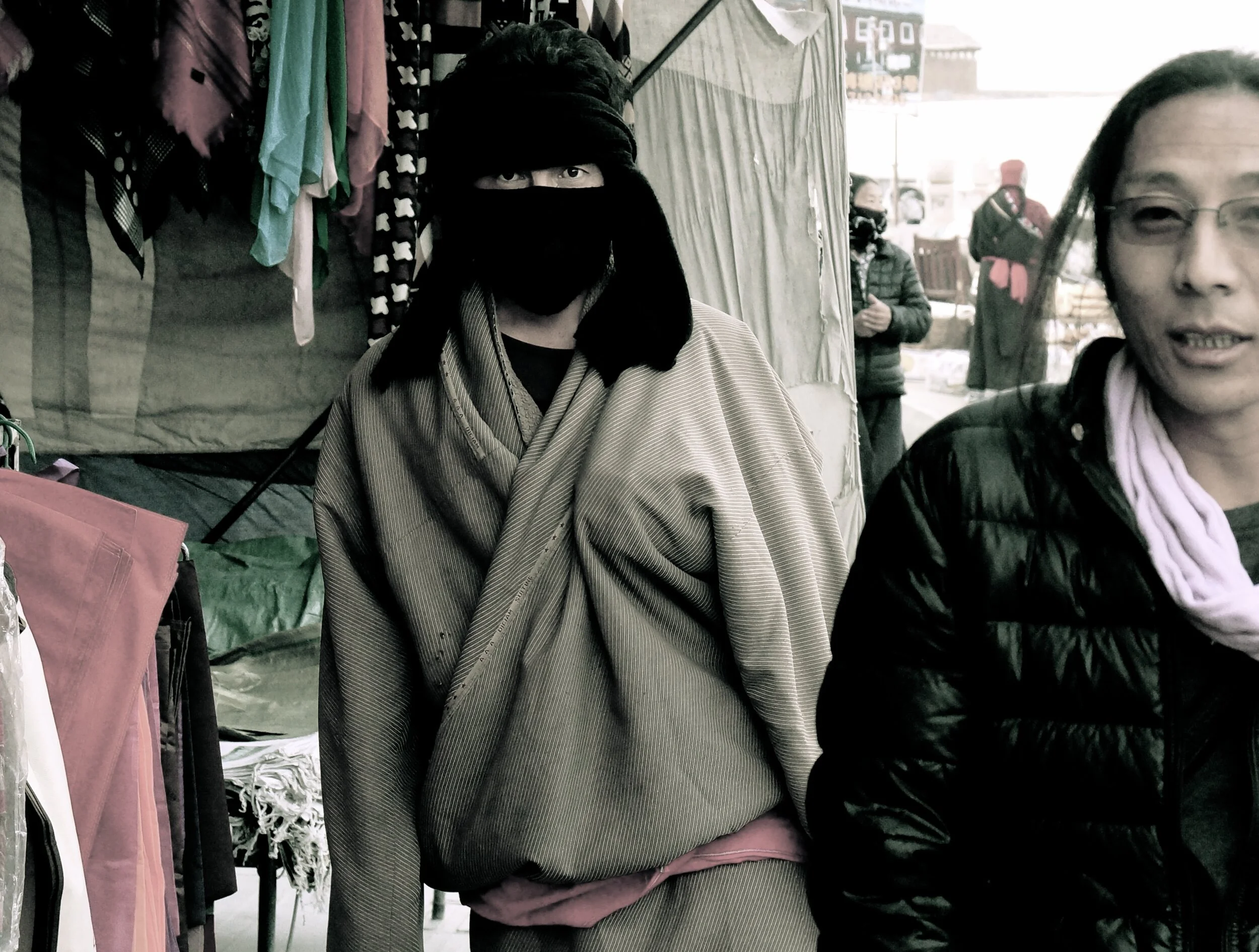 Gompo and friend, Labrang