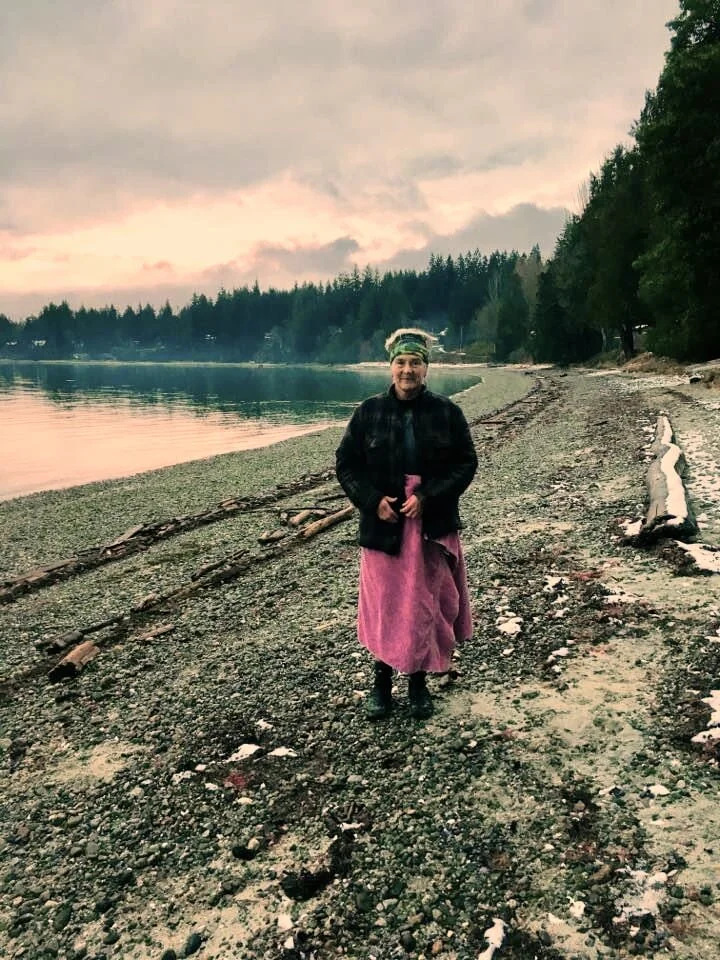 Jane, Winter Swim. Smelt Bay. 2021