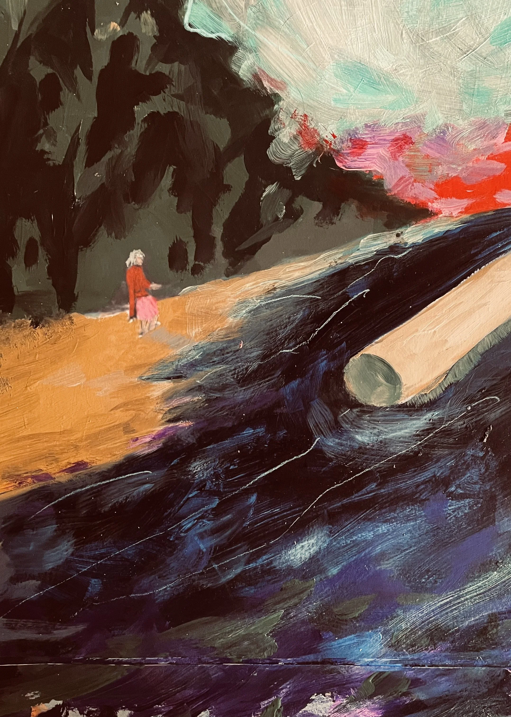 Jane, Hague Lake (detail)