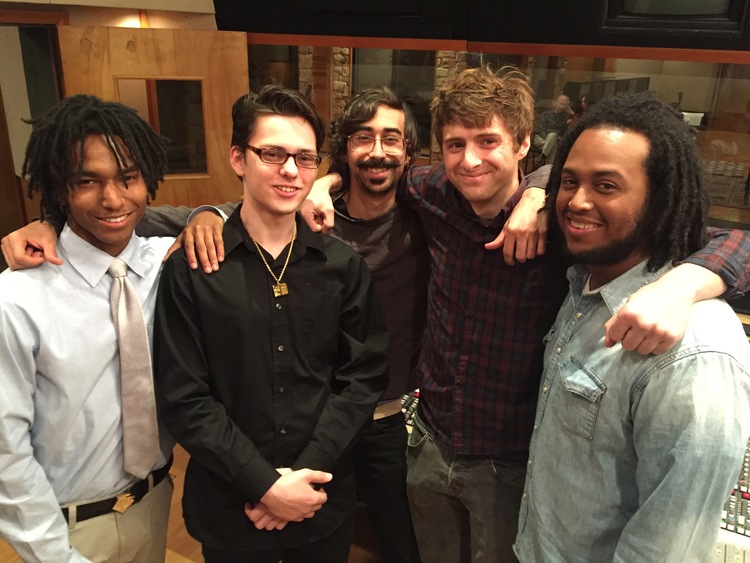 TRAC Graduates Aaron Maree-Jones, Joey Peloso, Devin Capote, Alex Gehring, and Jacob Powell