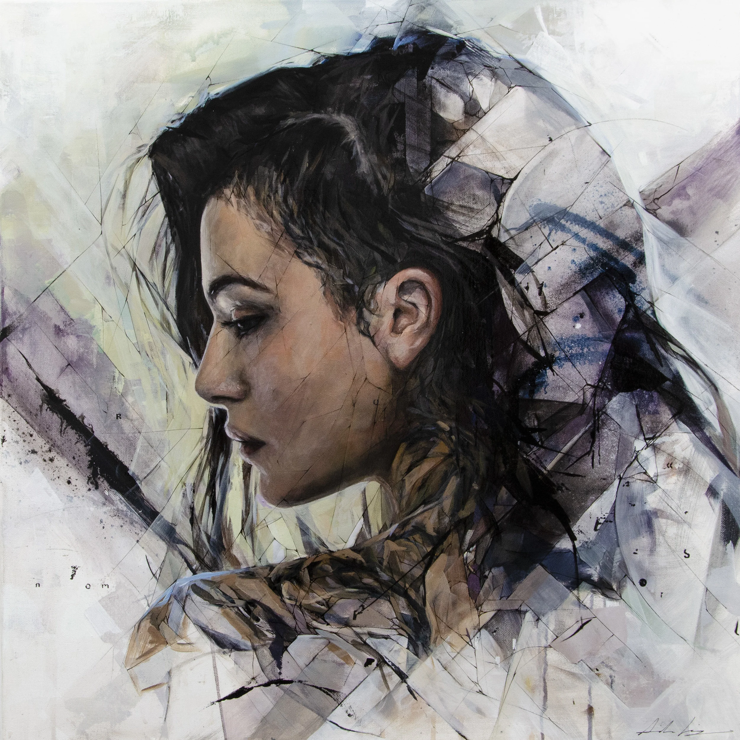 Fractured Glance_24 x 24 in_Acrylic and Mixed Media on Canvas.jpg