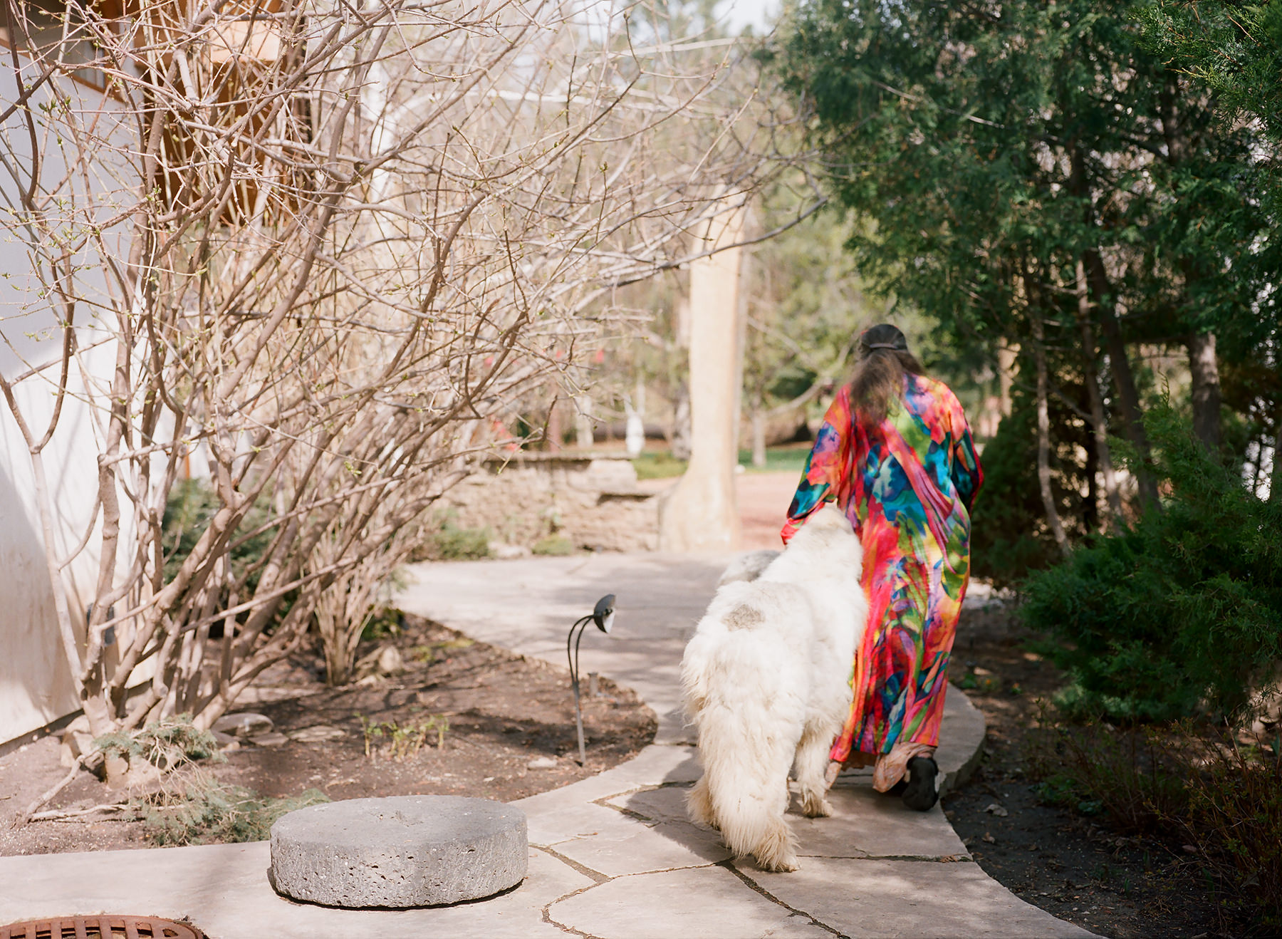 Neltje - Women in Wyoming - Walking Away with Teddy