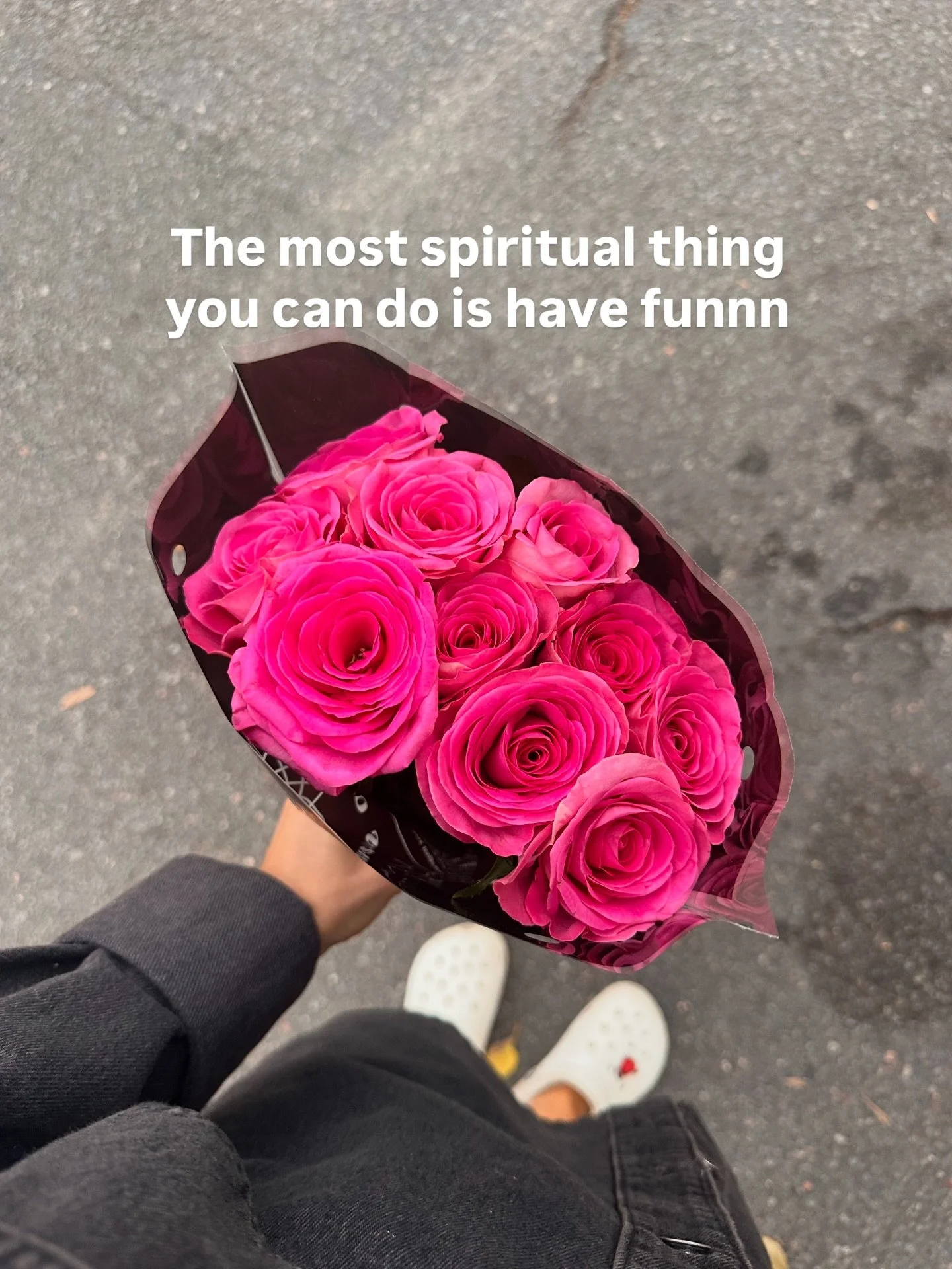 Posting this to remind me as well as you to just have funnnnnn

I find myself so often falling back into this trap of such seriousness, especially since losing my Dad. The grief hits hard and in the most unexpected moments &mdash; it&rsquo;s almost h