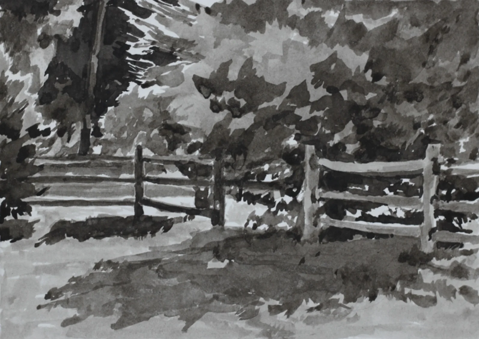 miranda-girard-painter-painting-landscapes-oil-ct-nyc-sunset-avenue-fence.jpg