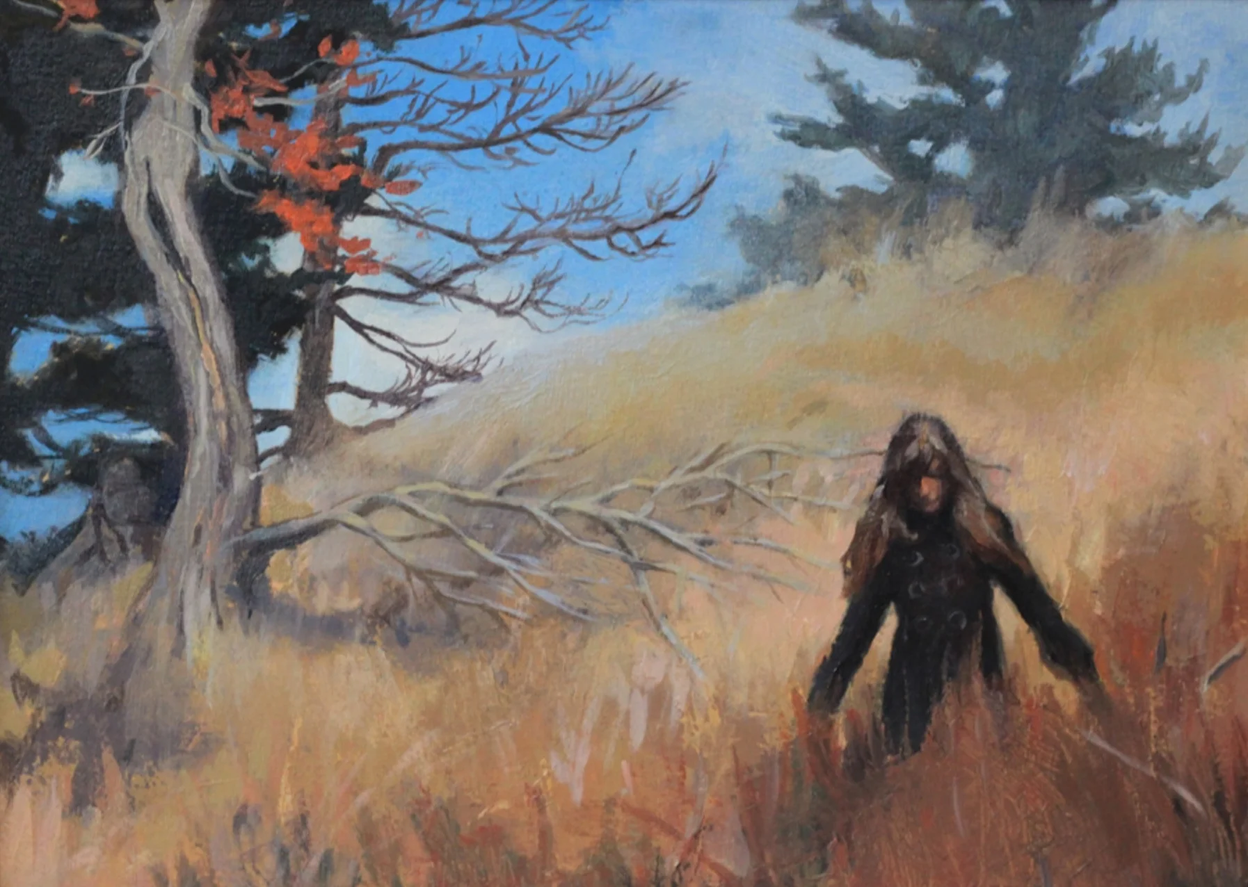 miranda-girard-painter-painting-trees-oil-ct-nyc-Katie-Down-the-Hill.jpg