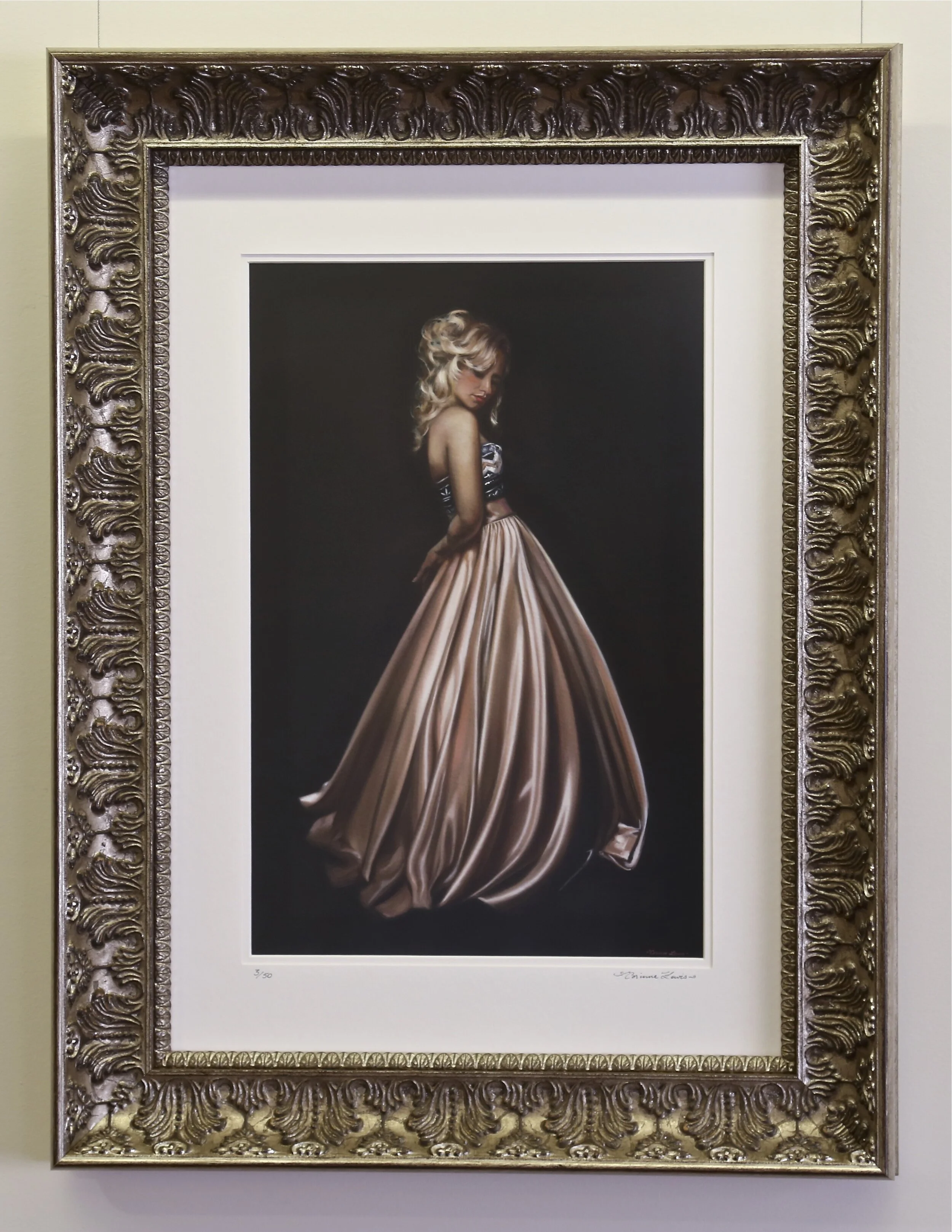 Corinne's reproduction of her original painting