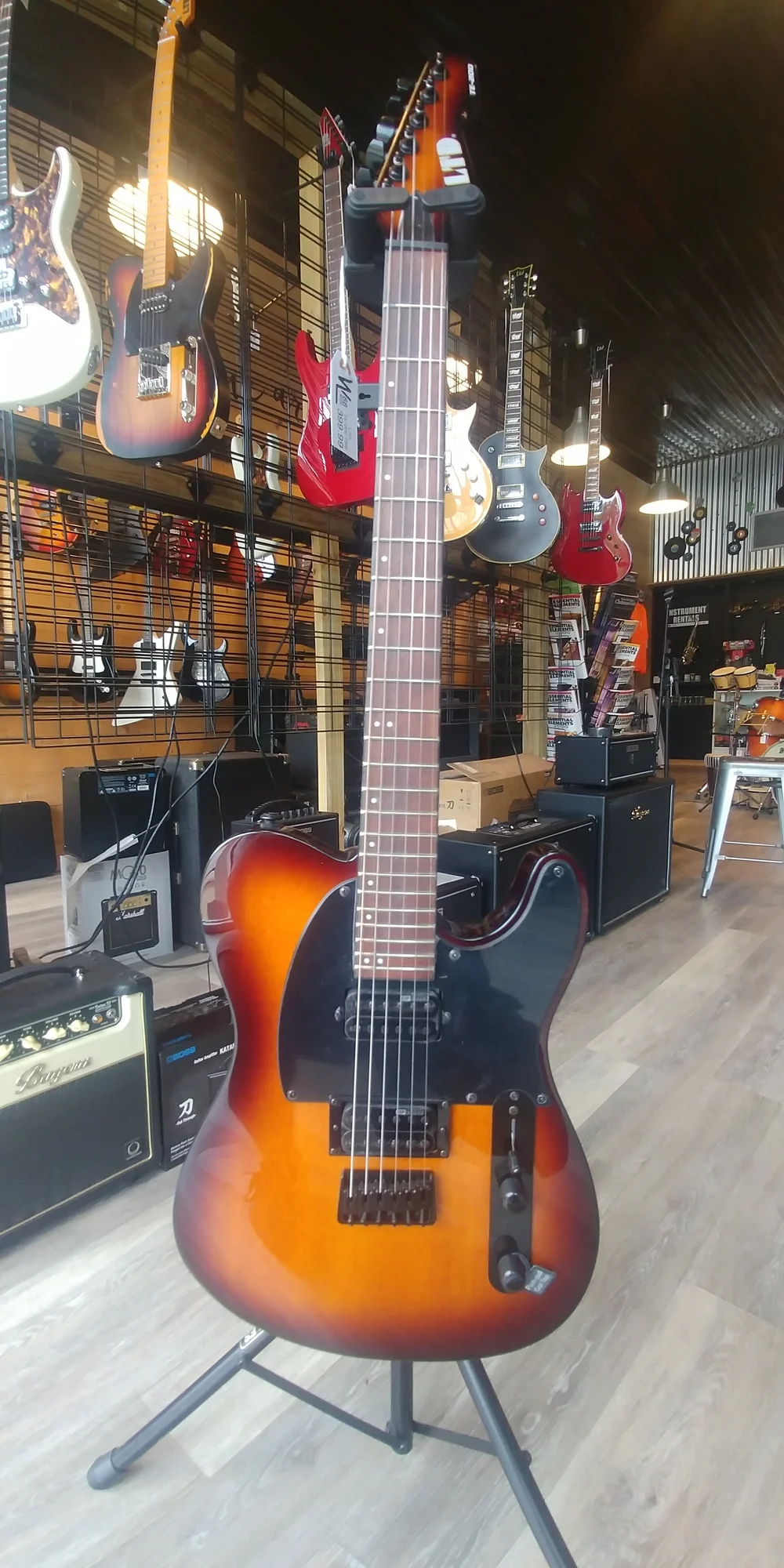 esp ltd te-200 tobacco sunburst LTD TE-200 TSB — Warehouse 66 Music