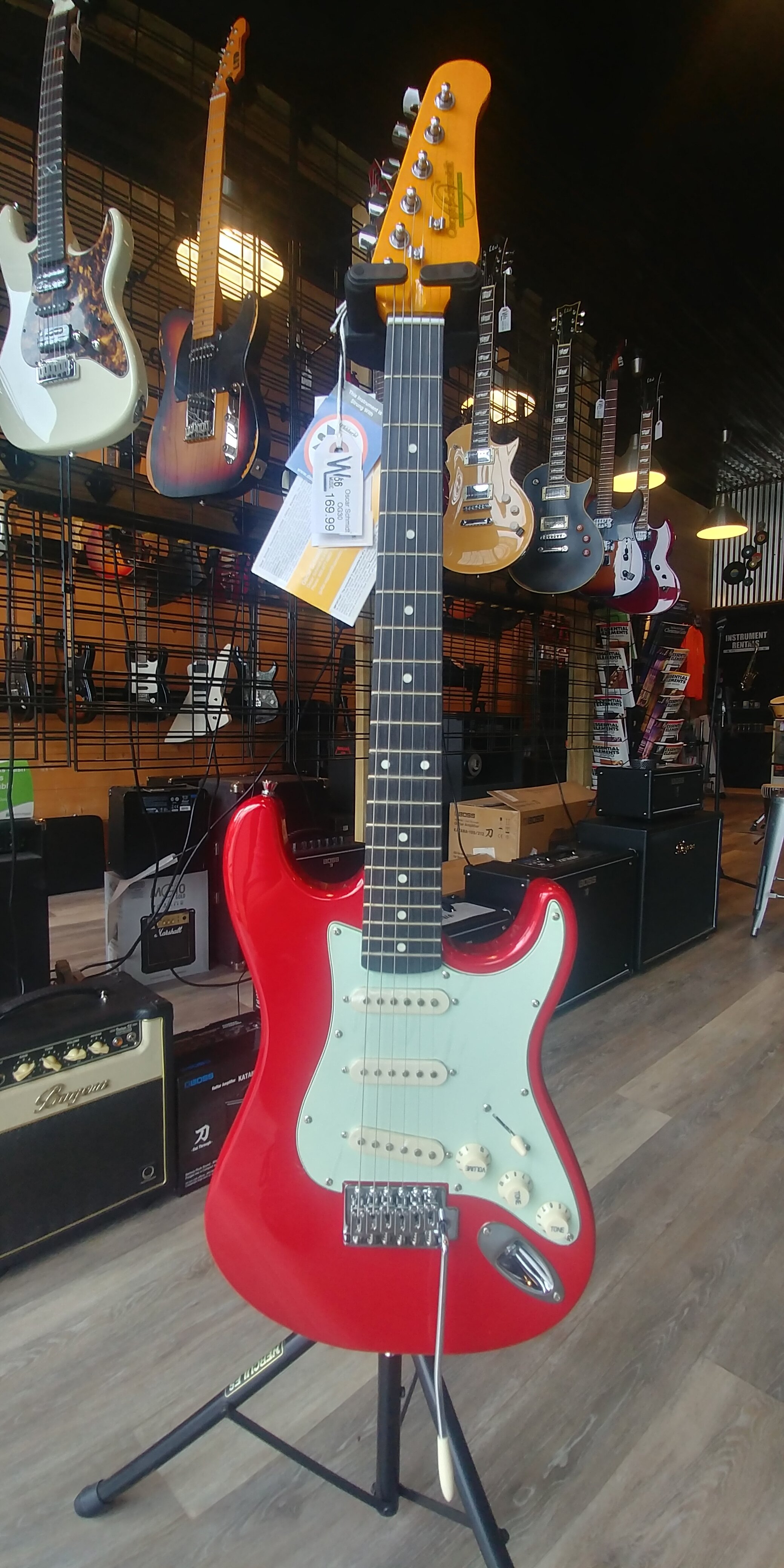 Oscar Schmidt OG30 3/4 Red