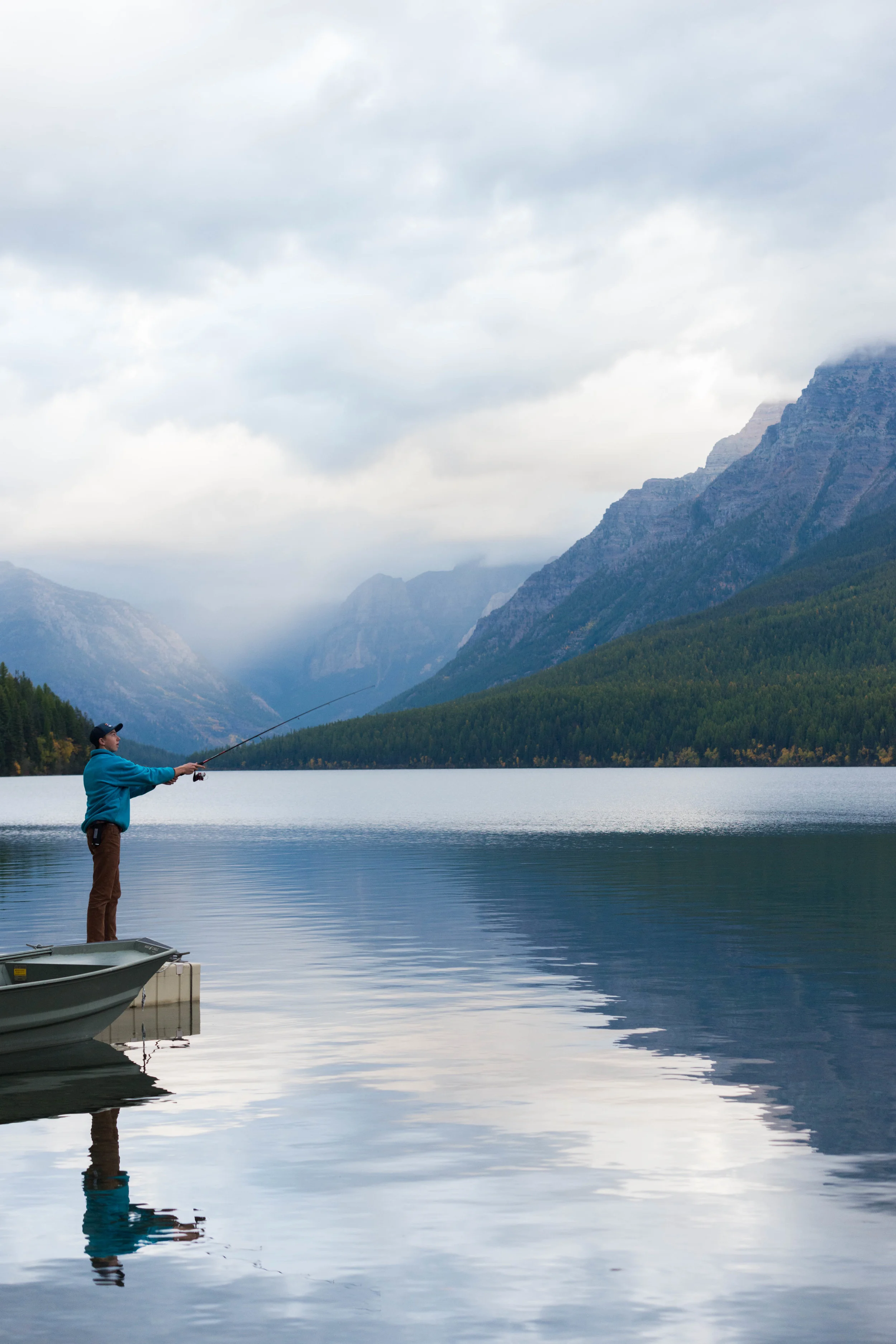 Fishing in Glacier