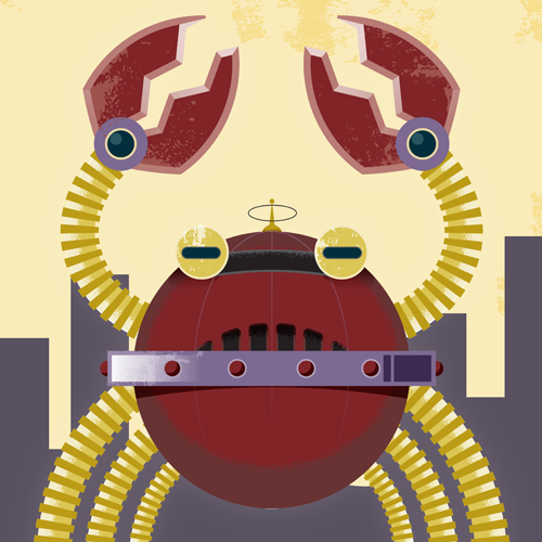Crustacean-Bot by Leighton Hubbell