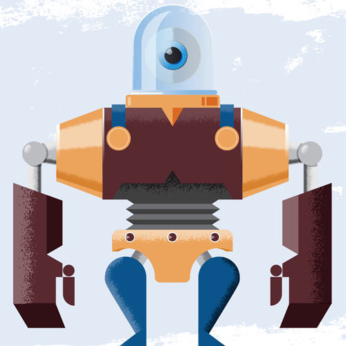 Thunder-Bot by Leighton Hubbell