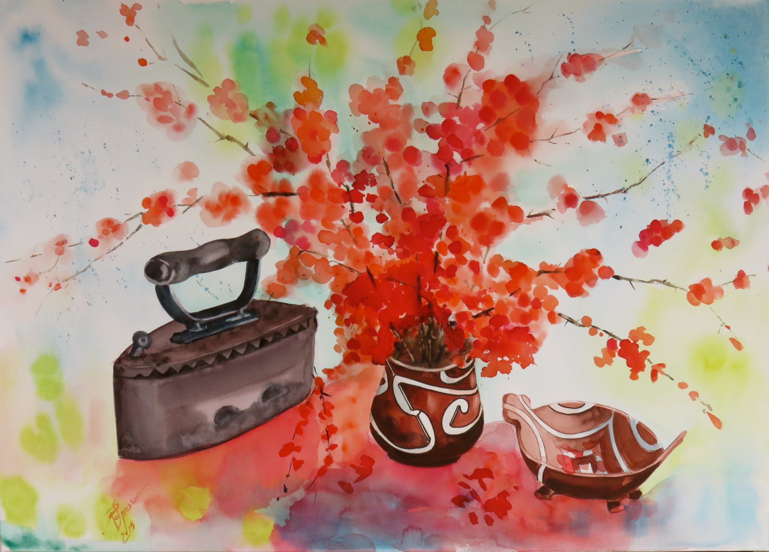 STRĂVECHI ROȘII FLORI