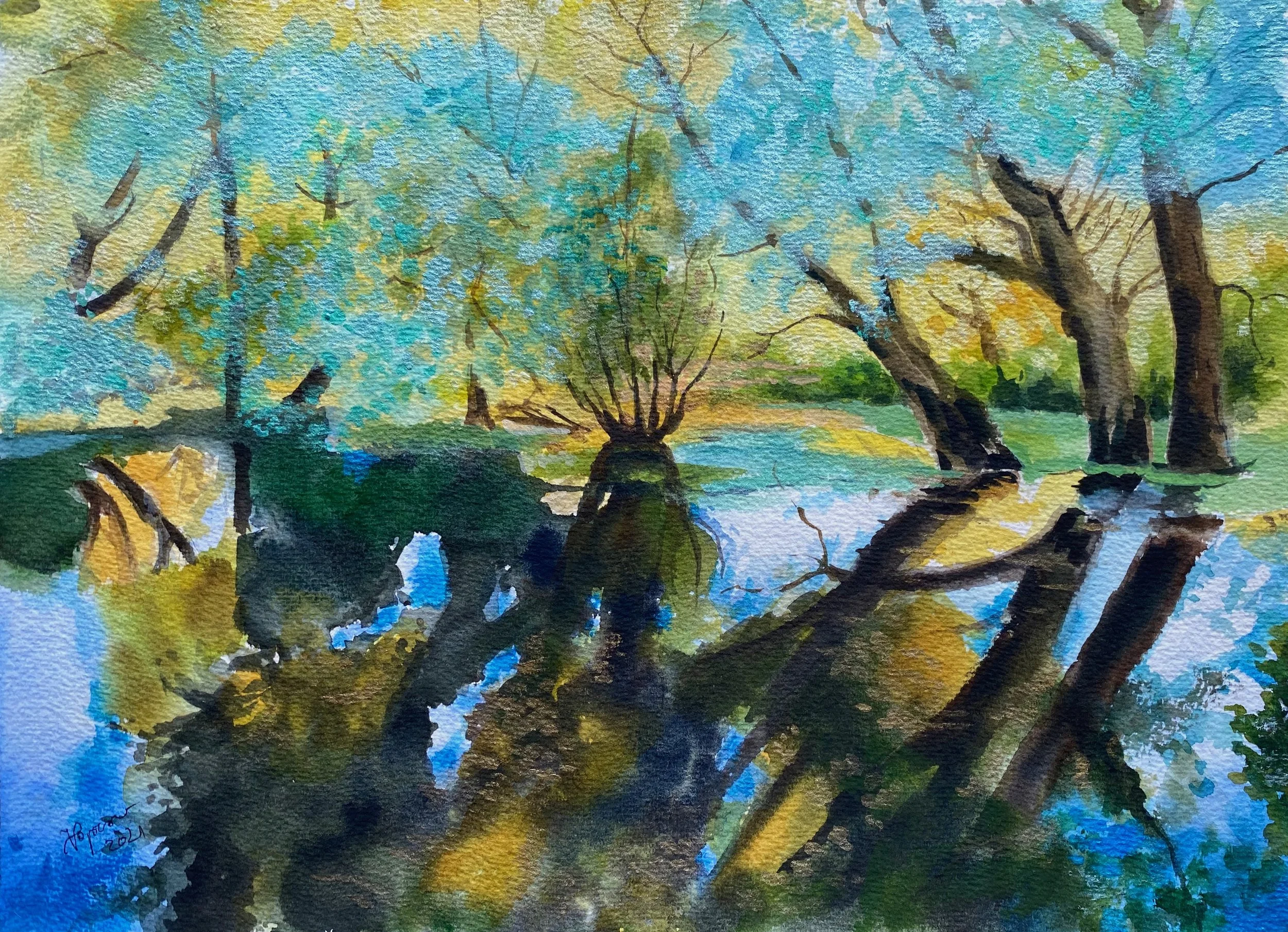 Albastrul Deltei Dunării