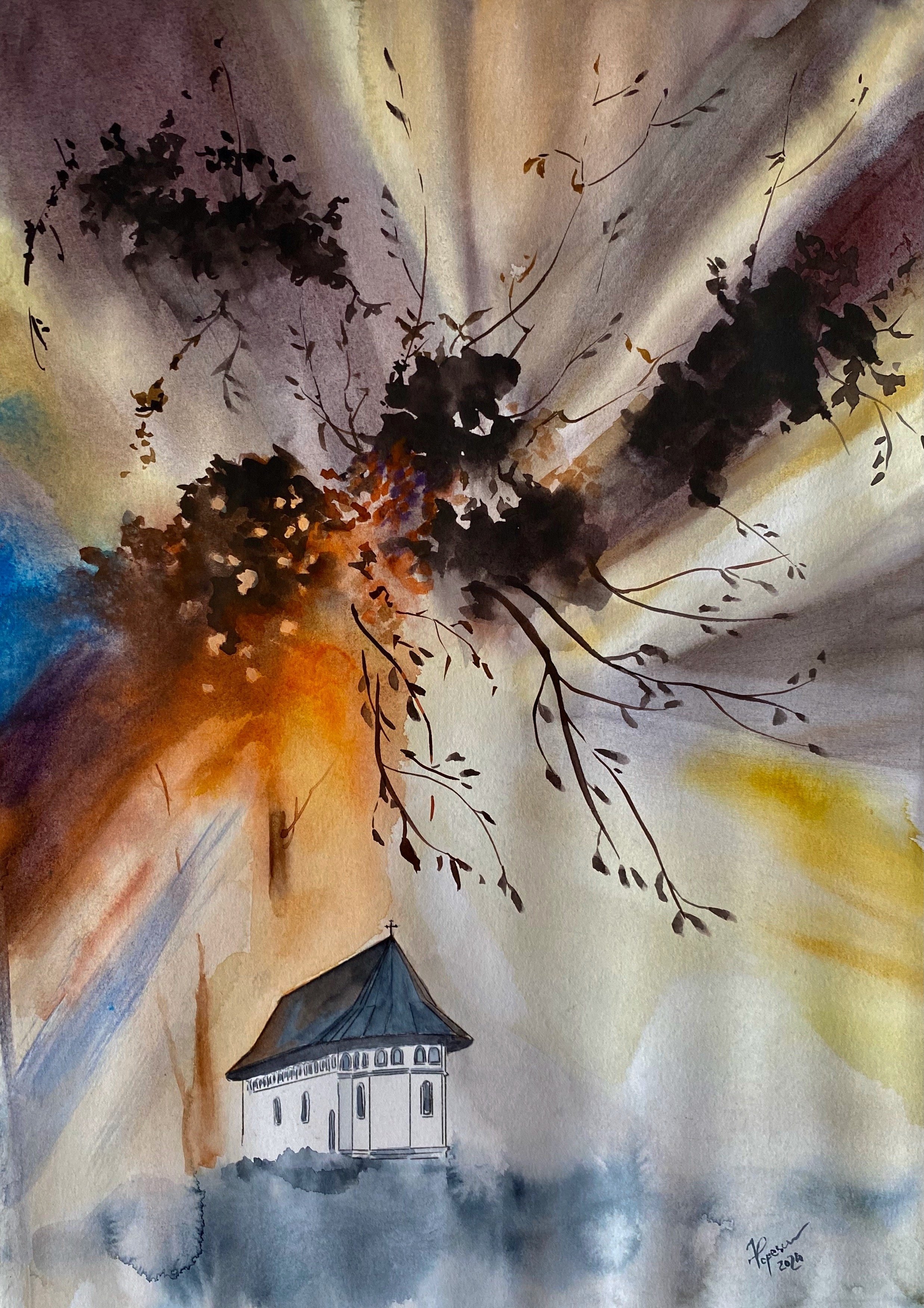 Bǎtrâna mǎnǎstire Bogdana sub vremuri