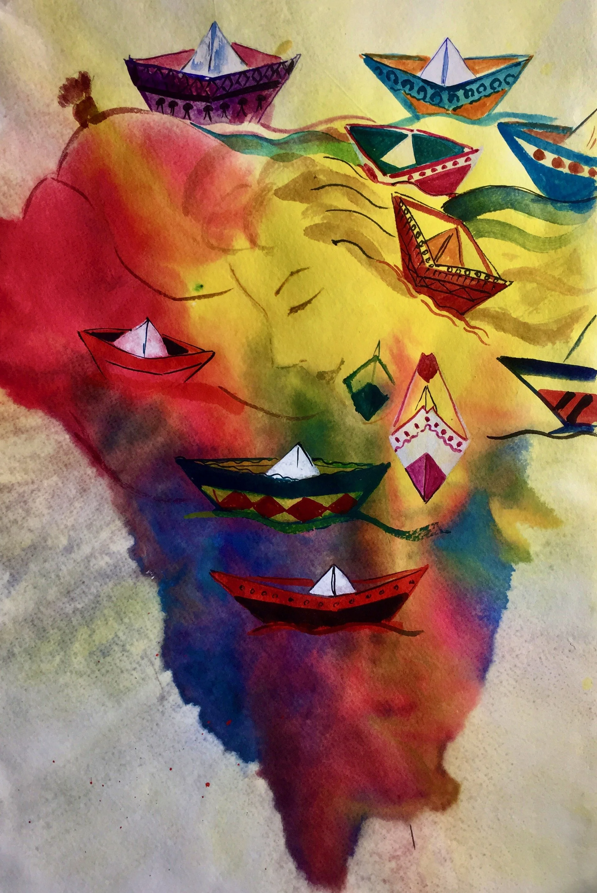 valuri blânde și moi-perna de sub cap