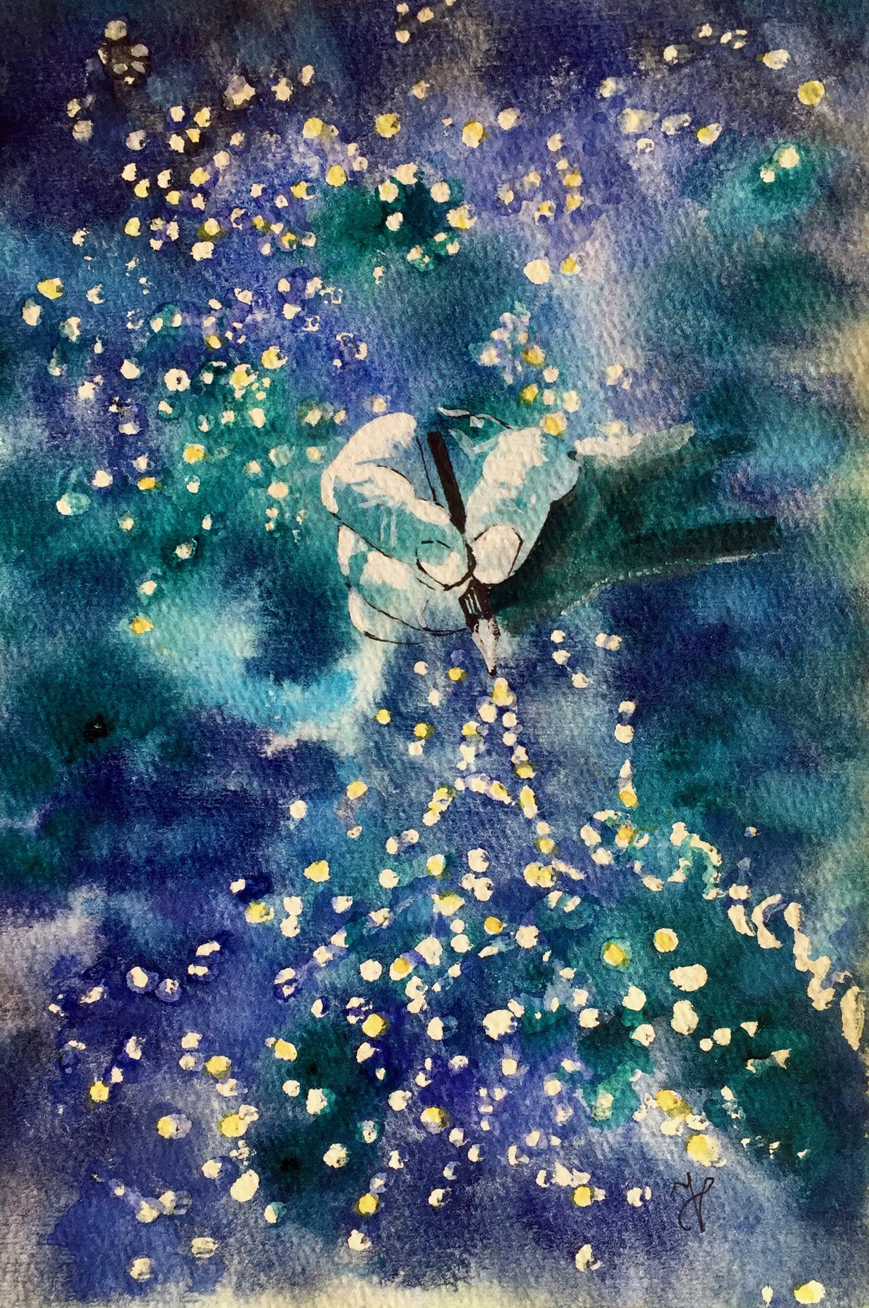 Perseidele-tata îmi scrie cu stele