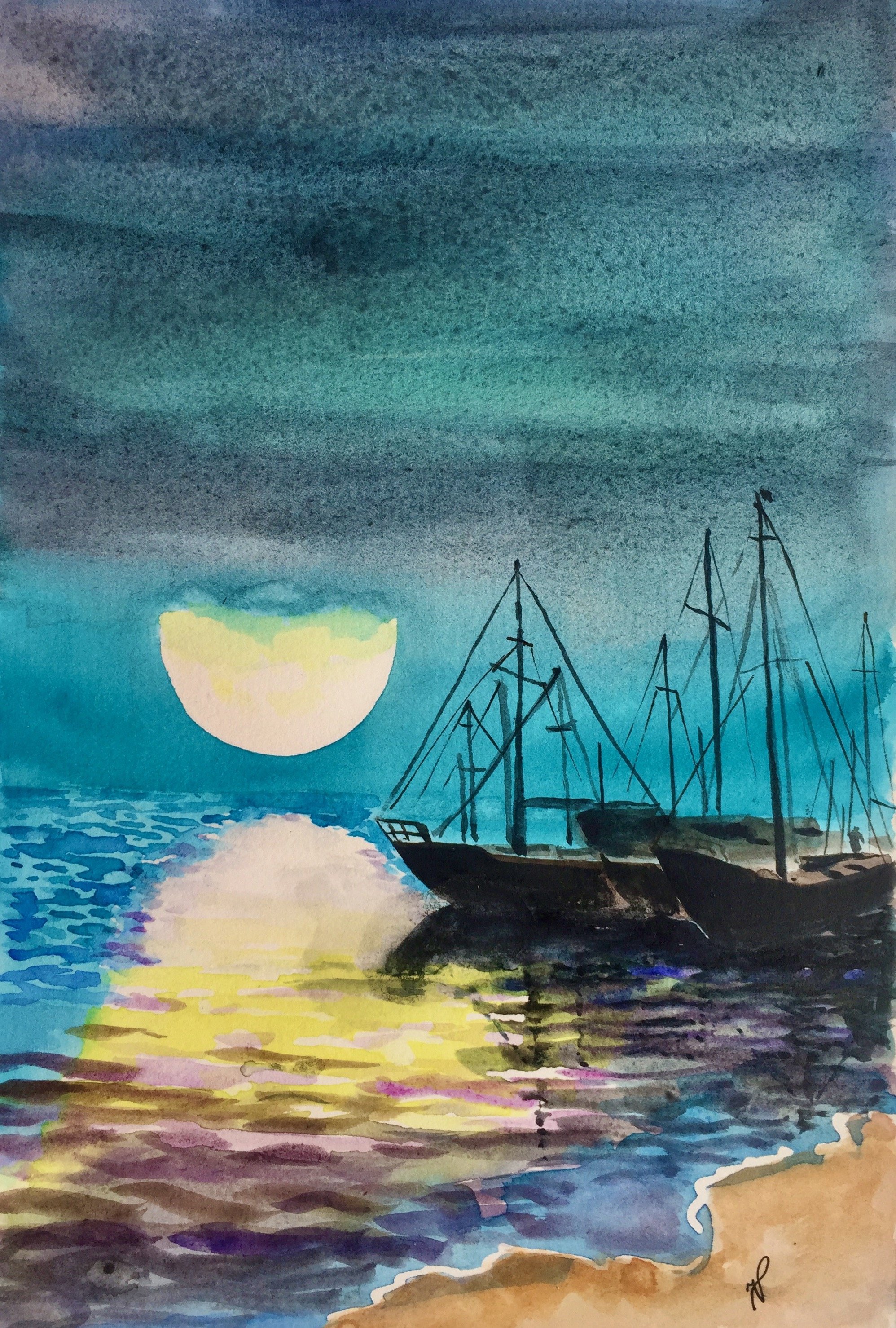 Dupǎ nouri - iar mǎ pândește luna