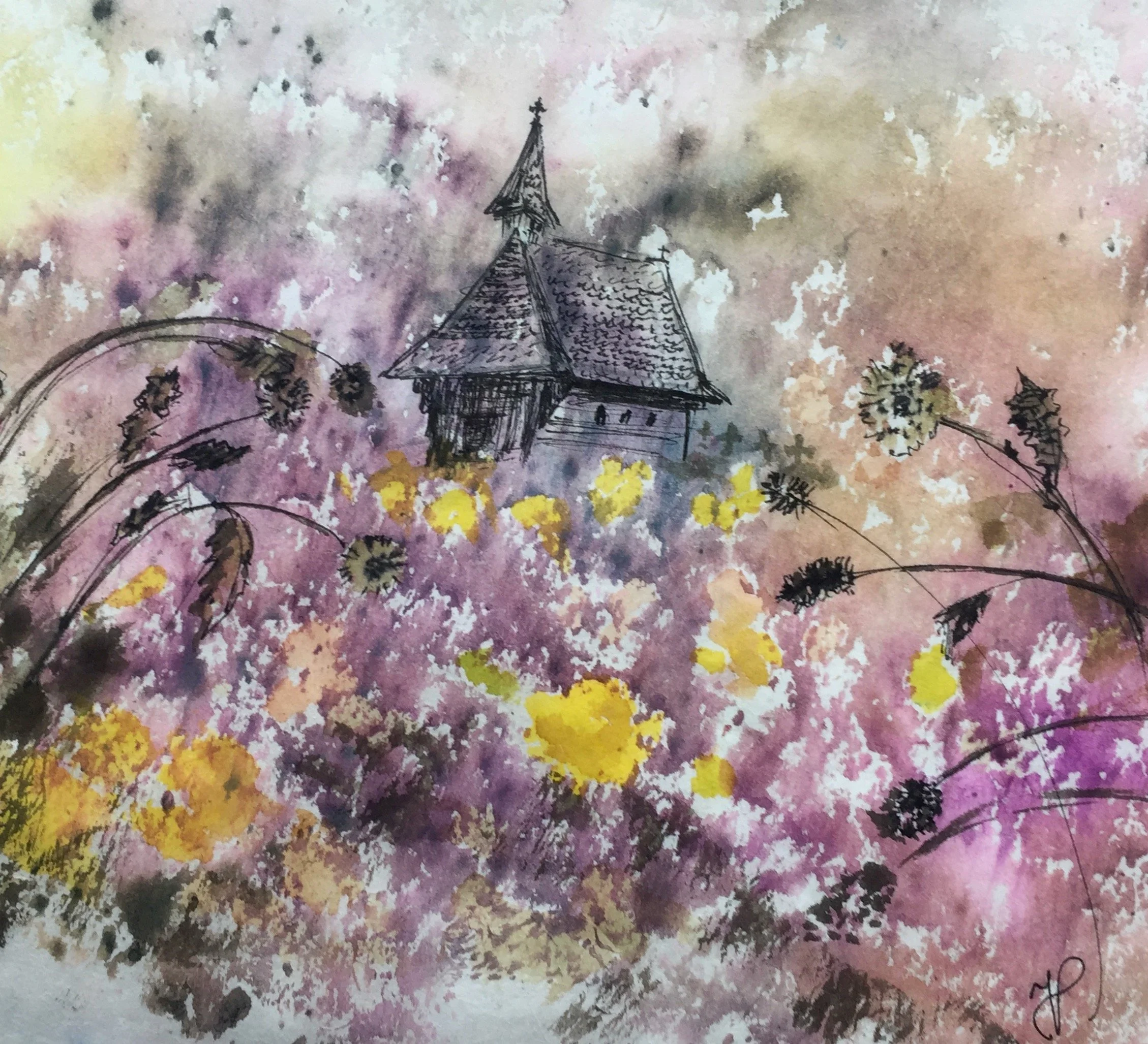 Spini mari - închinǎciune la icoane