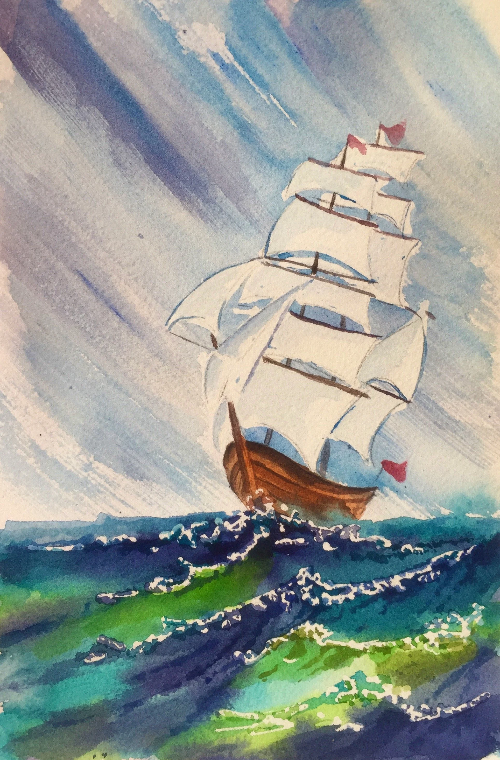 Vântul în pânze -optimism!