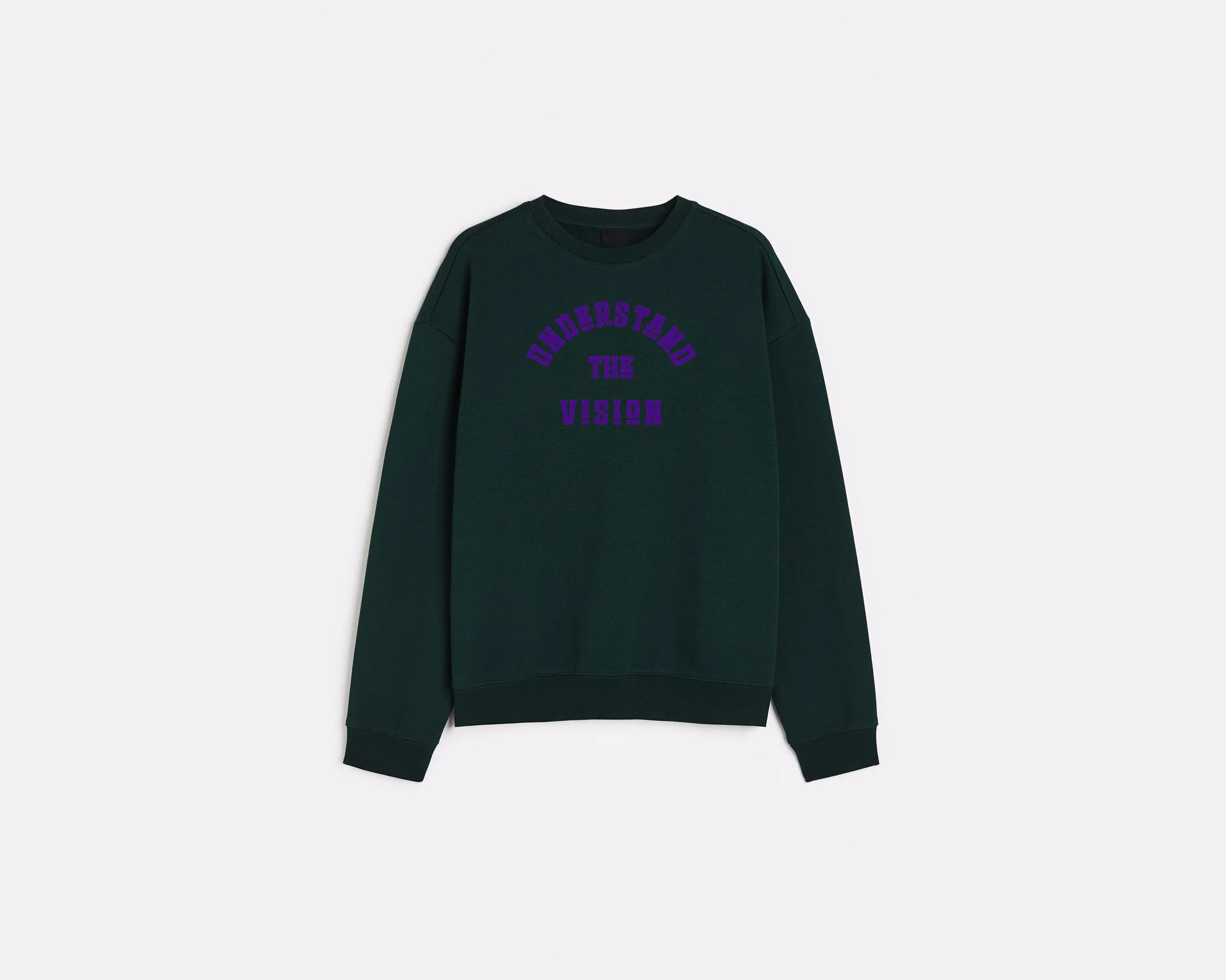 Hunter Green Crew Neck Purple Flock (no japanese).jpeg