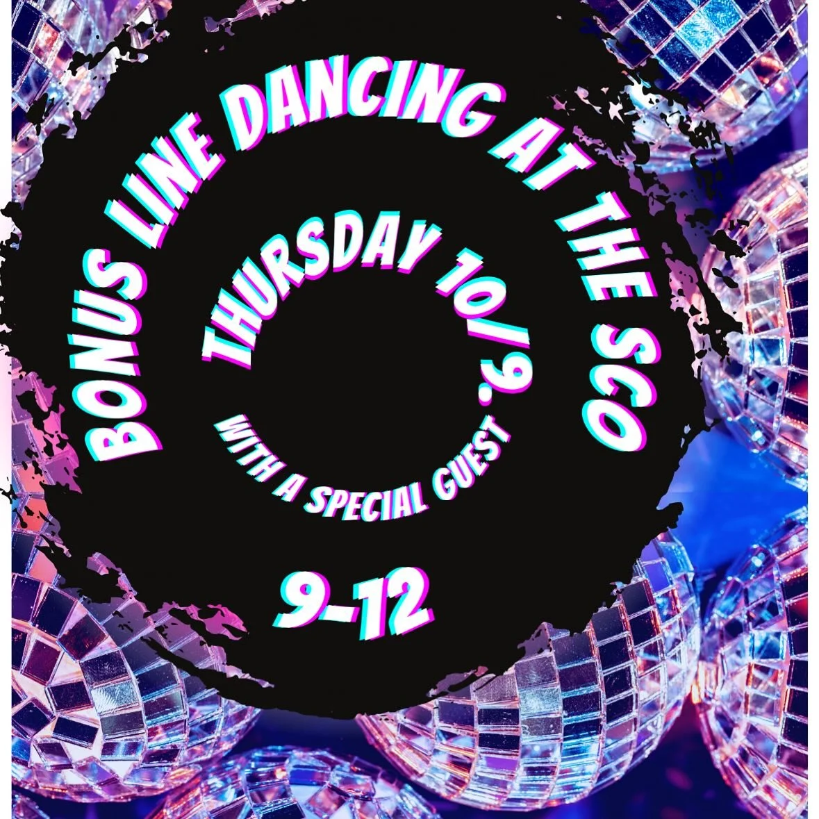 TONIGHT. Line dancing. 9-12. Special guest. Wonder who it is????? Then come on over and dance in a line with us.