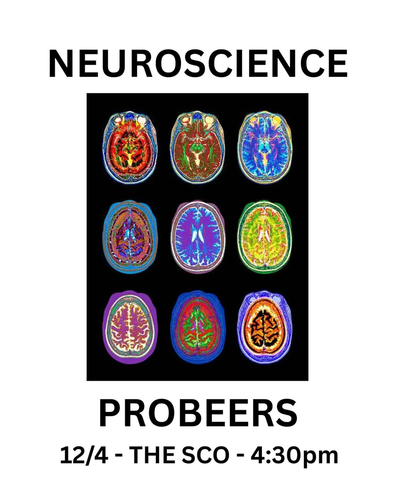 Calling all neuro / neuro curious Obies: Thursday we&rsquo;ll have neuroscience professor beers at 4:30 pm! According to SCIENCE, beer affects the brain in several ways. What a ripe topic for small talk!!