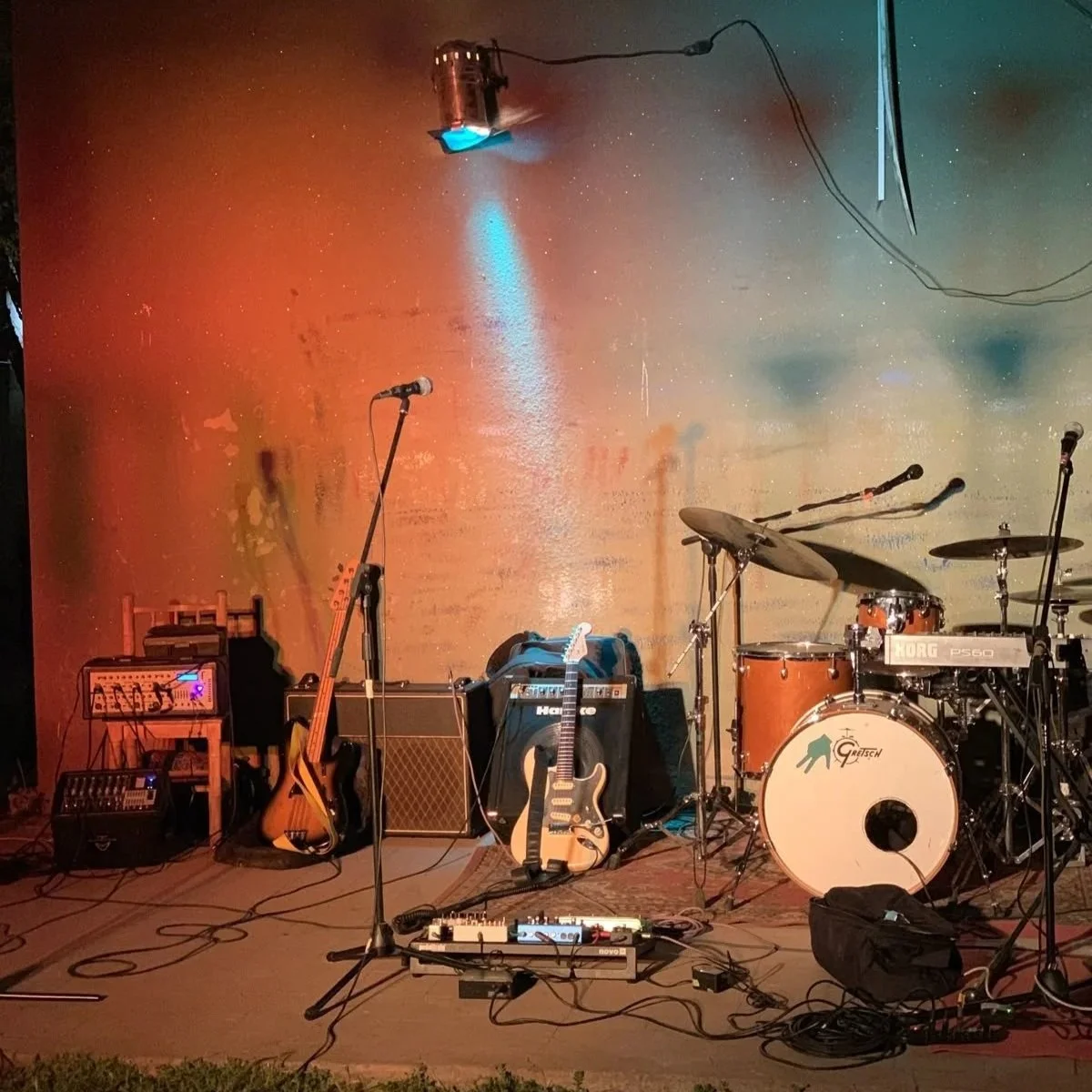 Student Band Night (Noah Lyford, Naomi Kuropawta and Nathan Greeley)