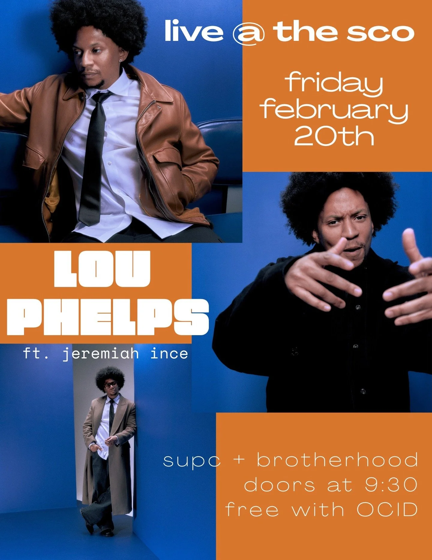 Come see Lou Phelps at the Dionysus Disco on Friday, February 20th, with Jeremiah Ince as the opener. Phelps is a Haitian-Canadian artist within the house and rap genres. He also frequently collaborates with his brother, KAYTRANADA. Doors at 9:30pm, 