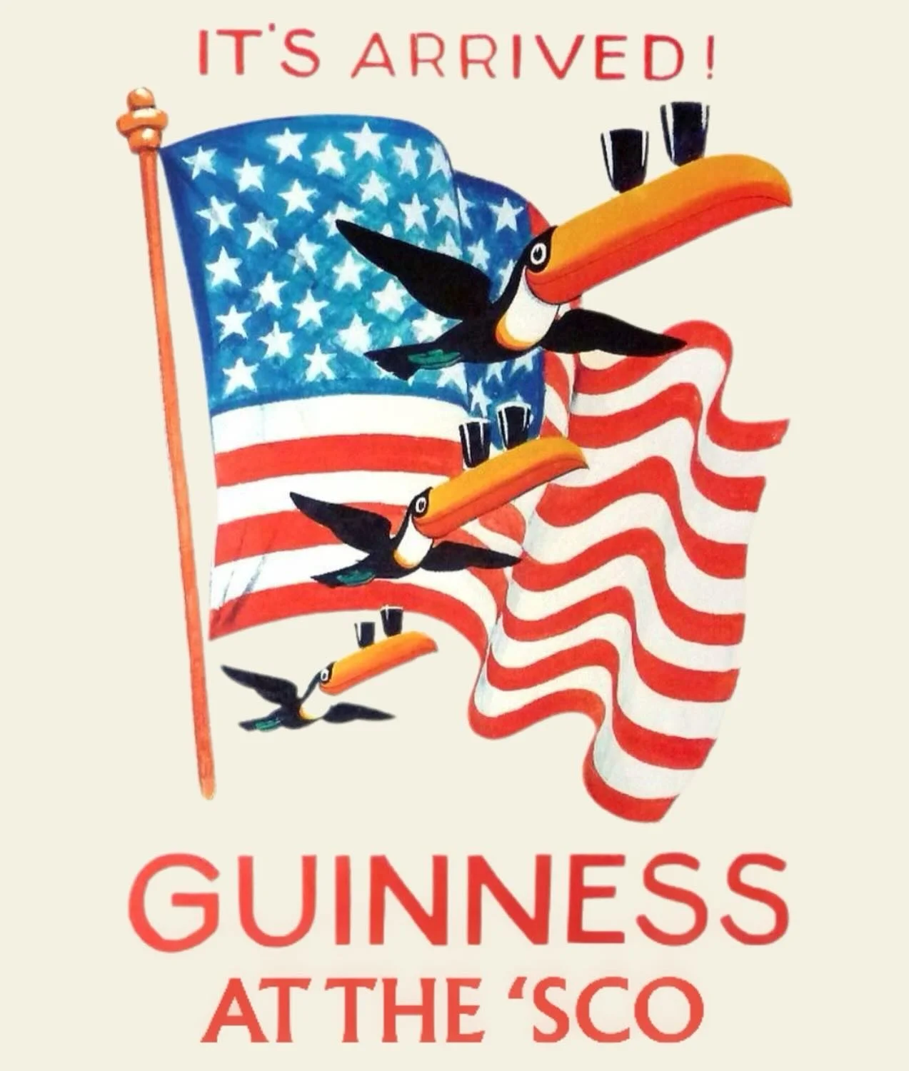 Guinness cans at The &lsquo;Sco. On sale now 🍀