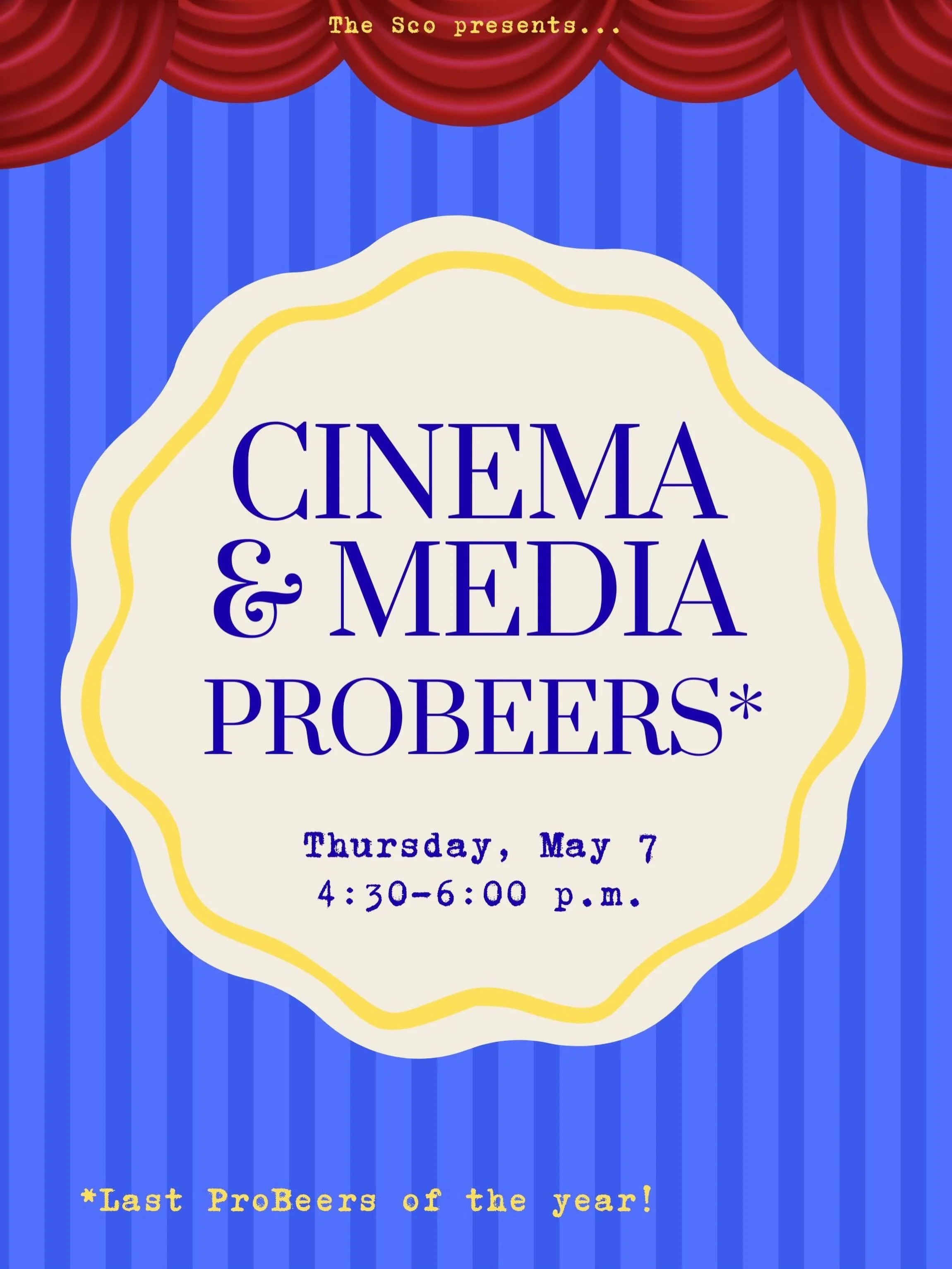 Come join us for the last Professor Beers &amp; Sodas of the year!!! 🍻
