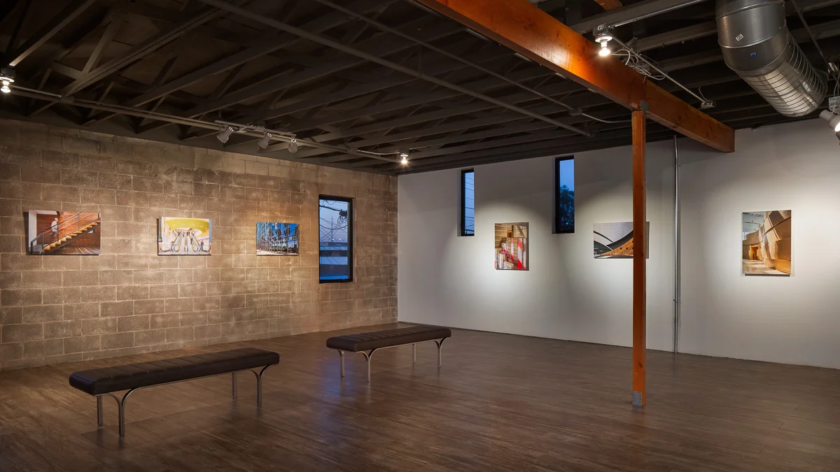 Inside the Savidan Gallery at Faciliteq on 3rd Street in Las Vegas, NV