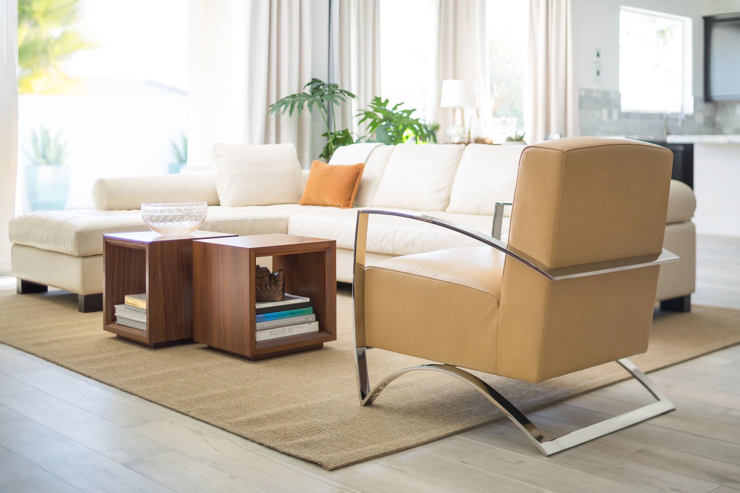 The Bent Chair in Living Room