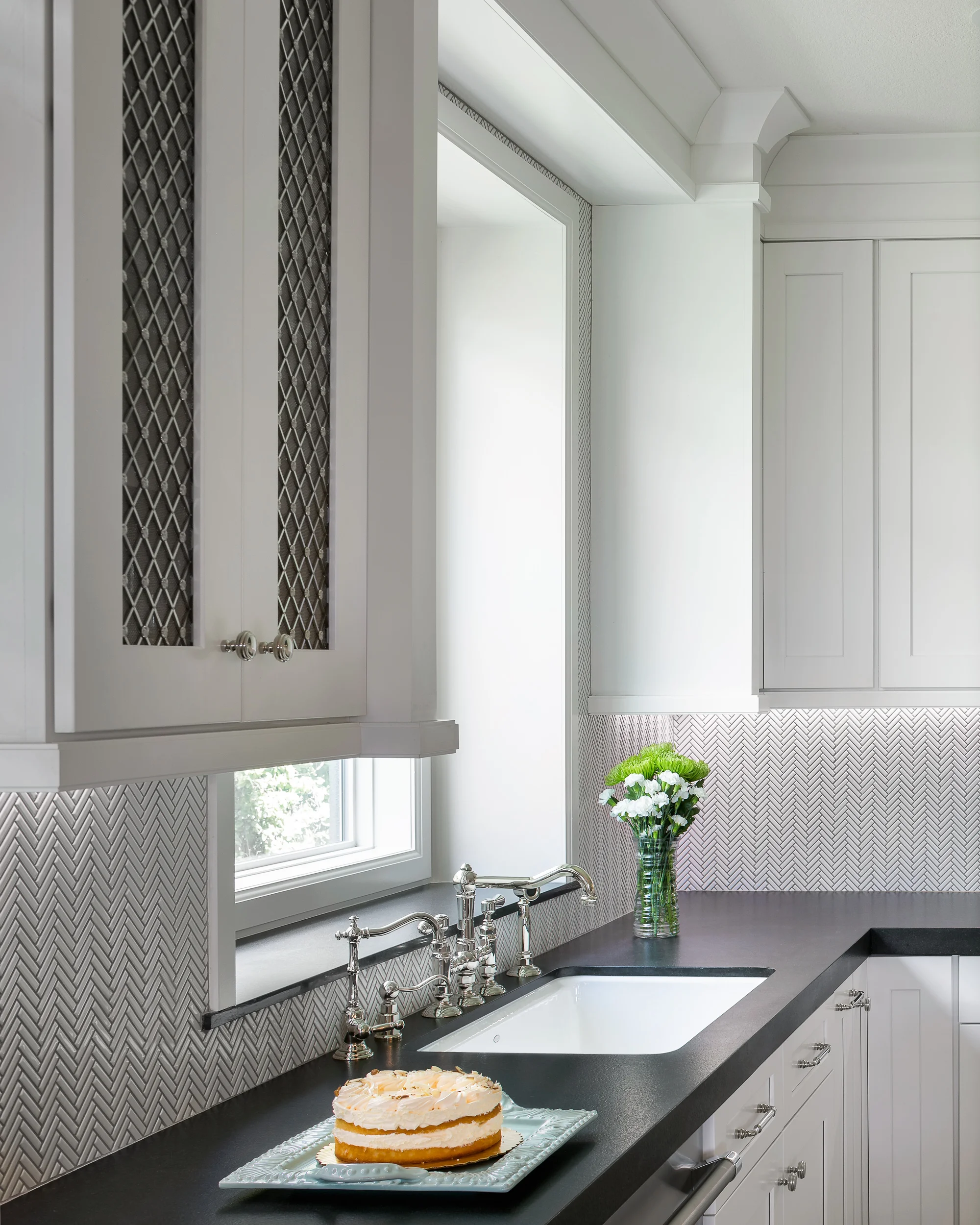Golden Moments Kitchen Custom Cabinet
