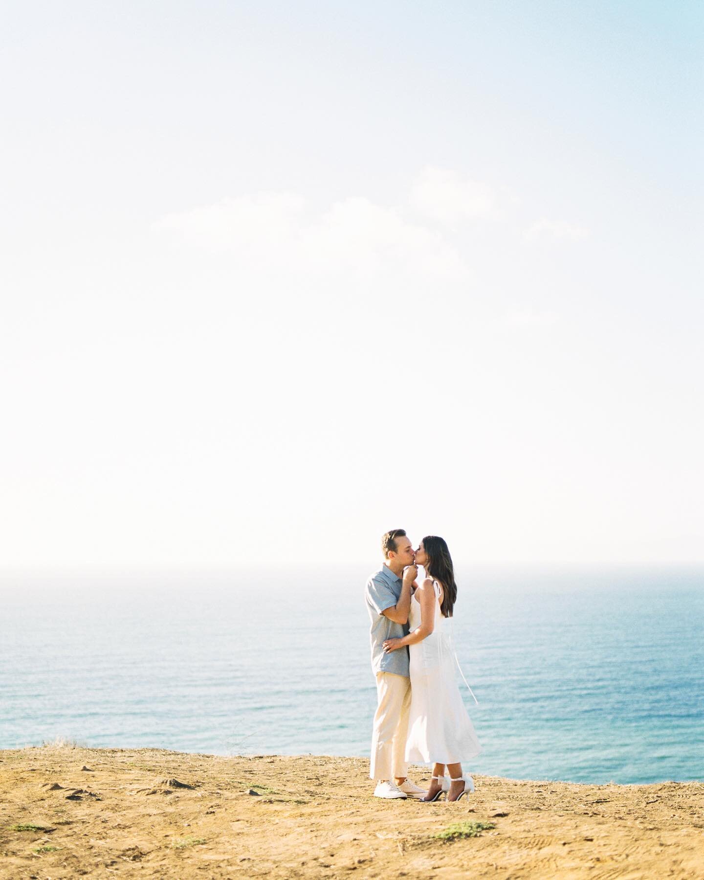 The littlest preview of Jenna and Kaio on the California coast ✨ // @rewindfilmlab