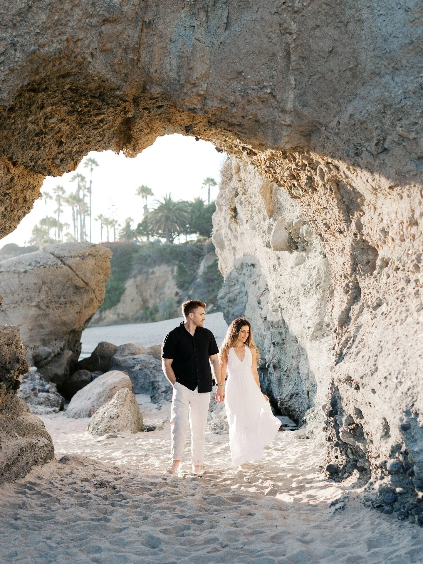 Loved getting to know Kasey &amp; Bobby at their super fun engagement session recently! Can&rsquo;t wait to celebrate this sweet duo next year with @sweetblossomweddings @franciscangardens! 🥰🥂