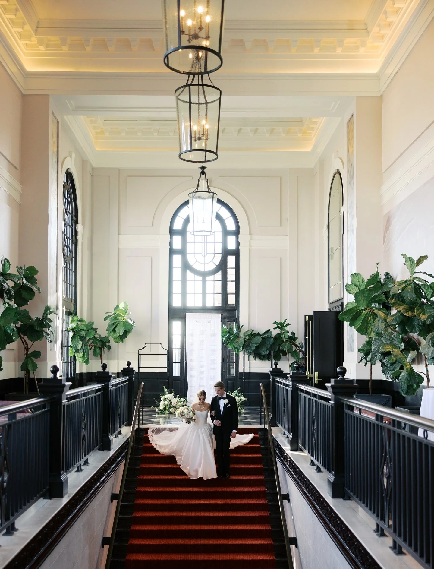 Loved every bit of getting to celebrate Allie &amp; Frank this weekend! Their Baltimore wedding was full of joy, fun surprises for their guests, and so much love &amp; support for the newlyweds! Congratulations, you two! 🥂 🤍 // @laurenmadura @elle_