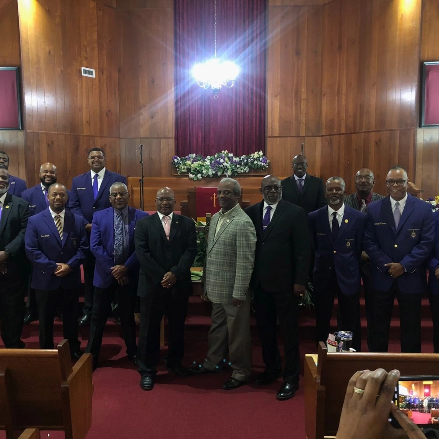 As a fraternity, we focus on Christian manhood, so it was only right for the brothers of @chiomegaques to kick off Achievement Week 2024 worshipping together at Innovation Baptist Church this morning!  The sermon for this morning was &quot;Keep Hope 