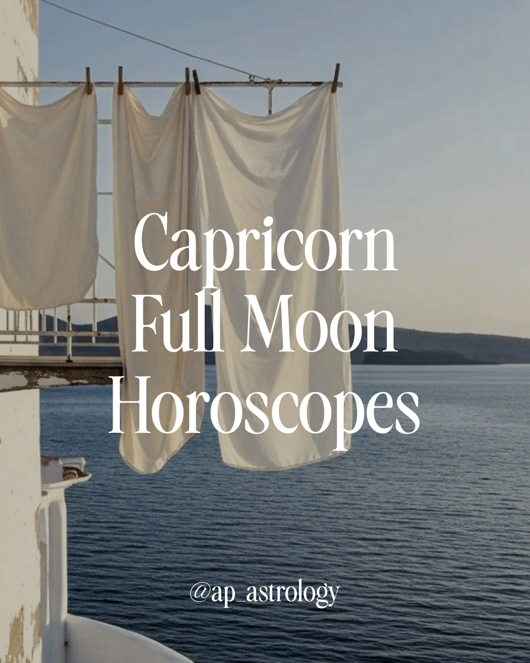 Capricorn Full Moon Miniscopes