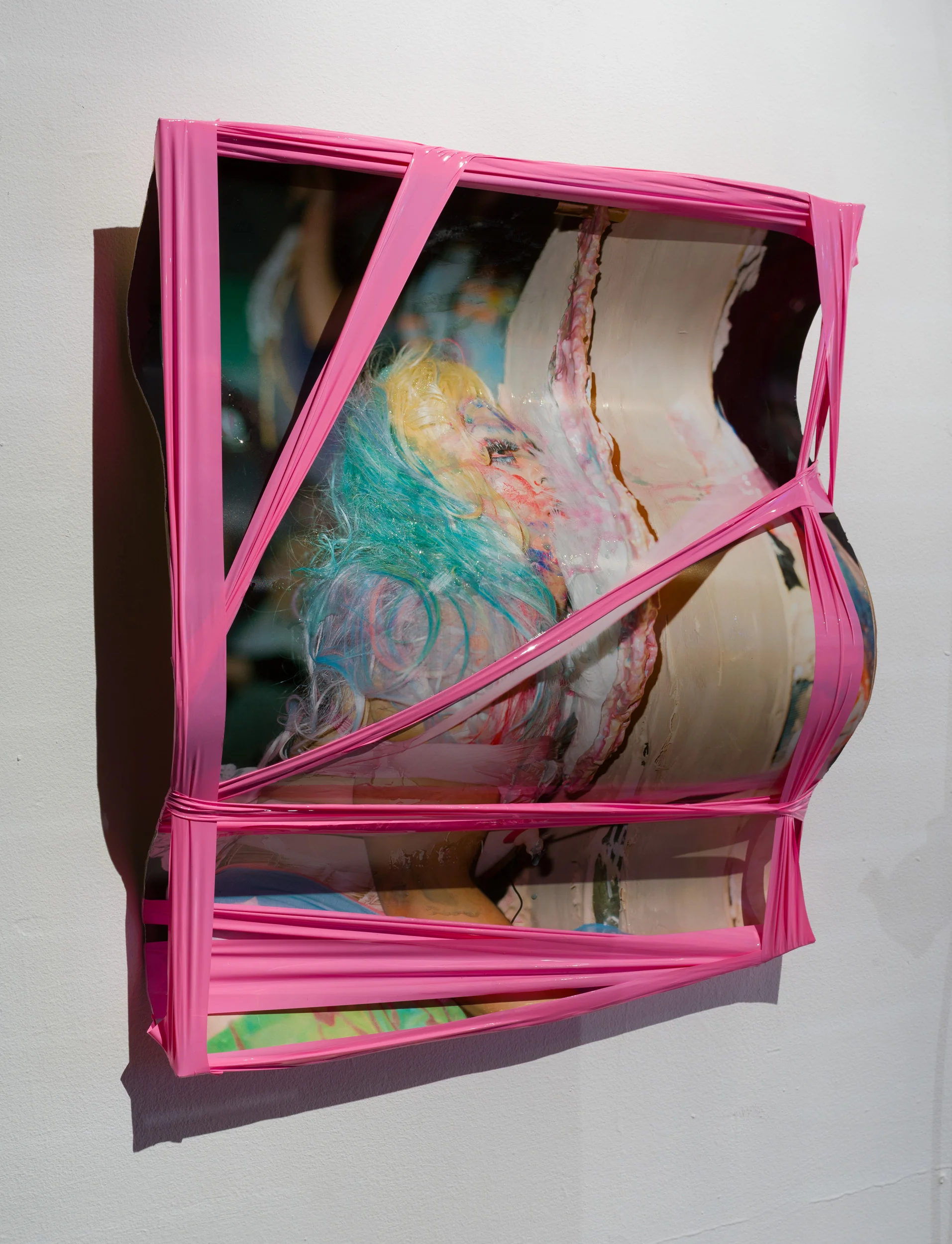 Young Joon Kwak and Christopher Richmond Baby Girl , 2017 Archival pigment print, fiberglass cloth, resin, bondage tape 21 x 19 x 3 ¾ inches