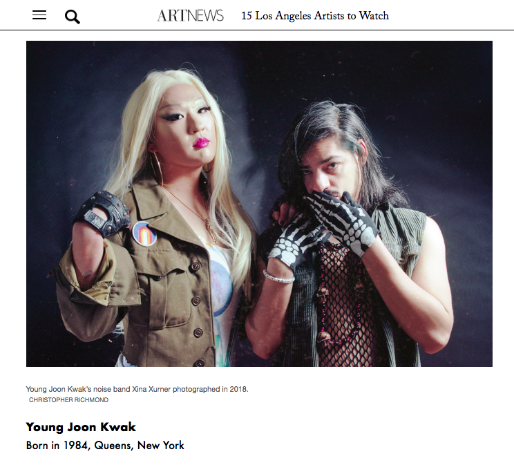 ArtNews 15 Los Angeles Artists to Watch