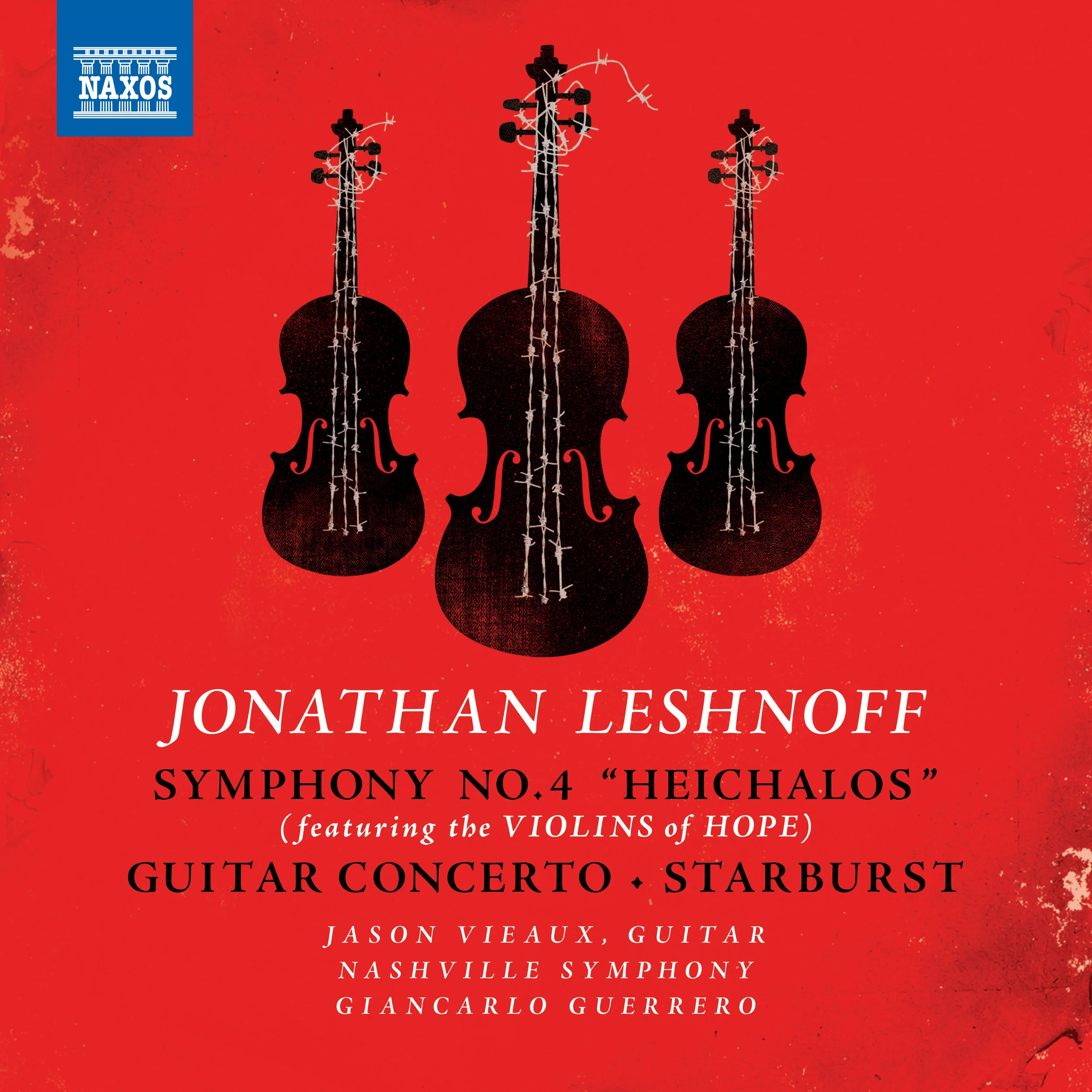 World Premiere Recording of works by Jonathan Leshnoff out May 2