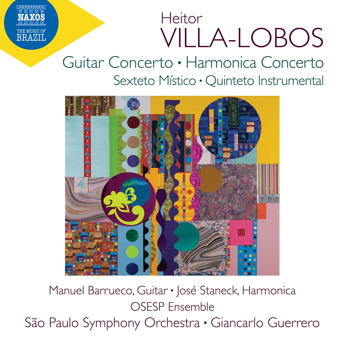 Villa-Lobos: Concertos for Guitar, Harmonica now available on Naxos "Music of Brazil" Series