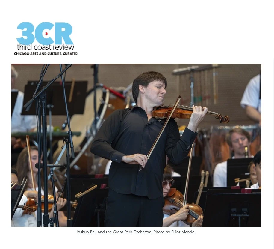 3CR Review: Giancarlo Guerrero Conducts Joshua Bell and the Grant Park Orchestra Through an Outstanding Performance