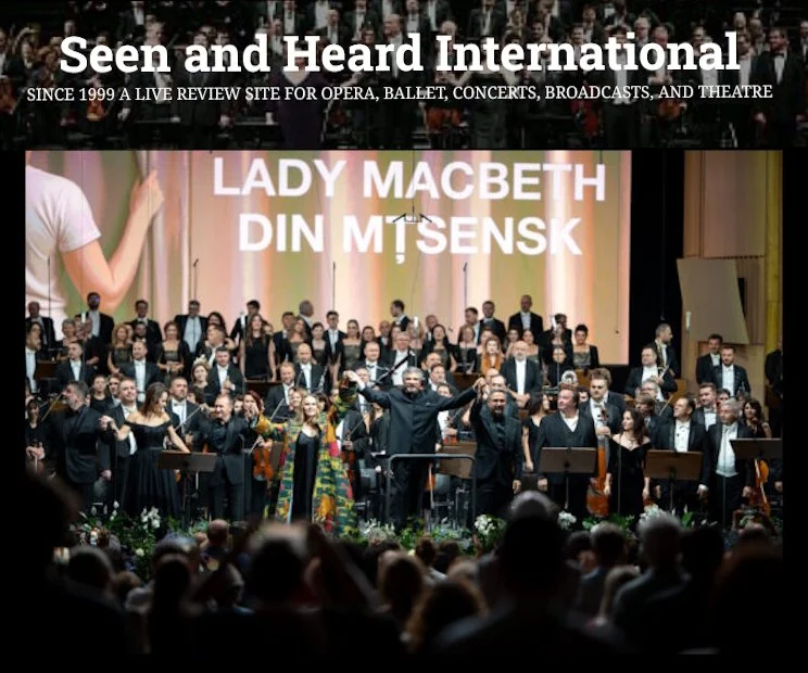 Seen &amp; Heard International Review: Kristine Opolais gives a sensational portrayal of Shostakovich’s Katerina at the Enescu Festival