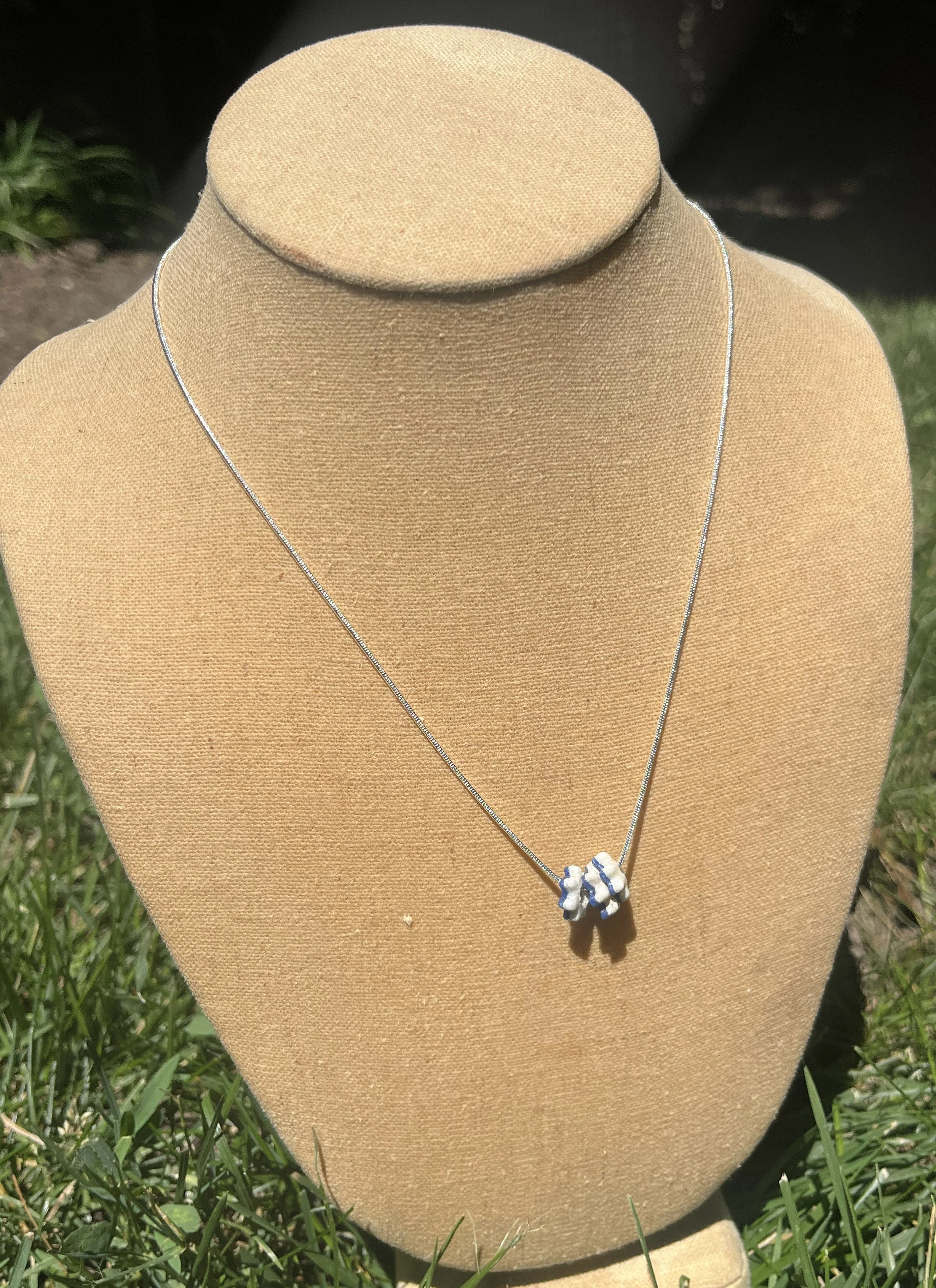 Silver Necklace Blue Sunflower July 14.jpg
